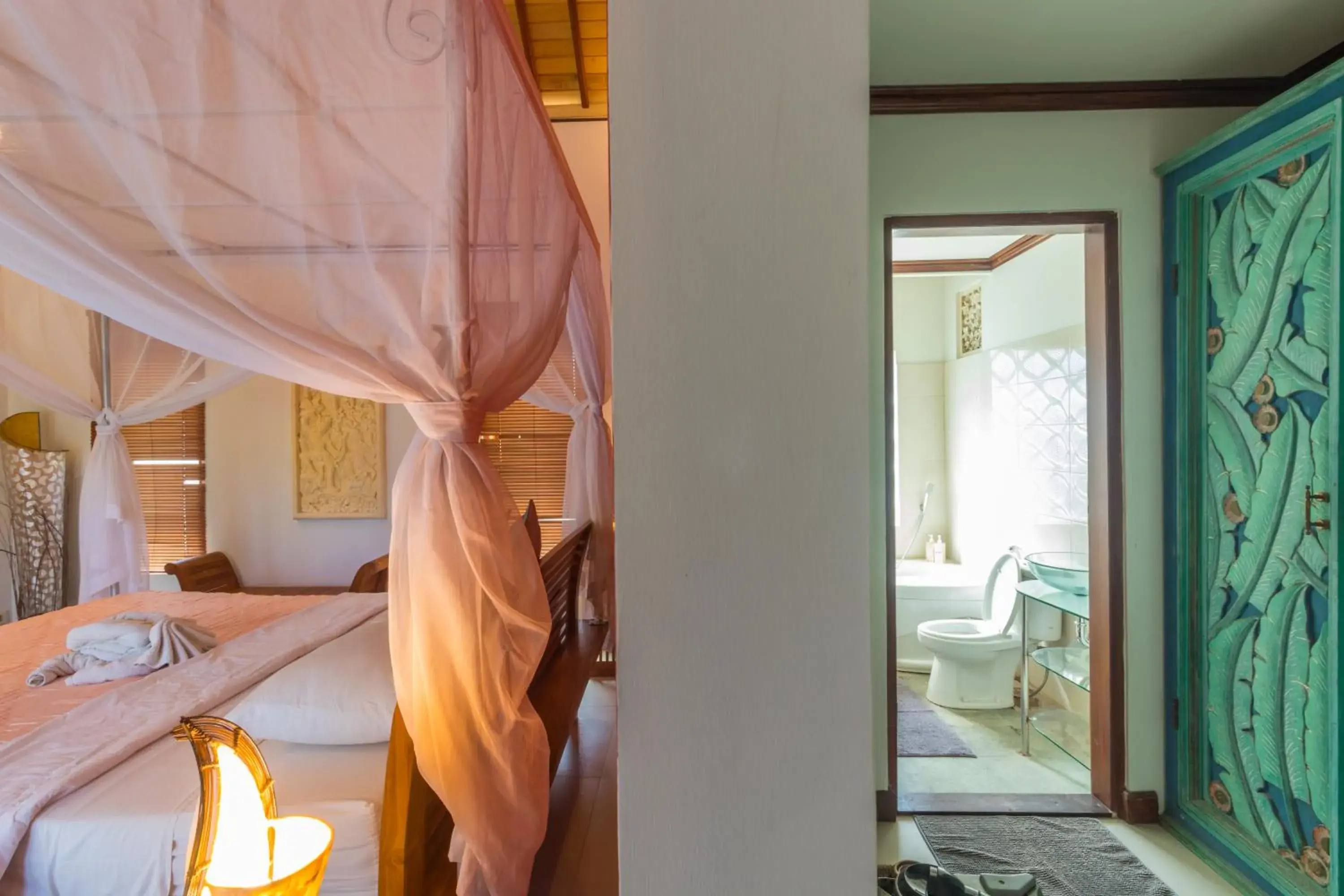 Bed in Villa Sky Dancer - Bali Bed in Villa Sky Dancer - Bali