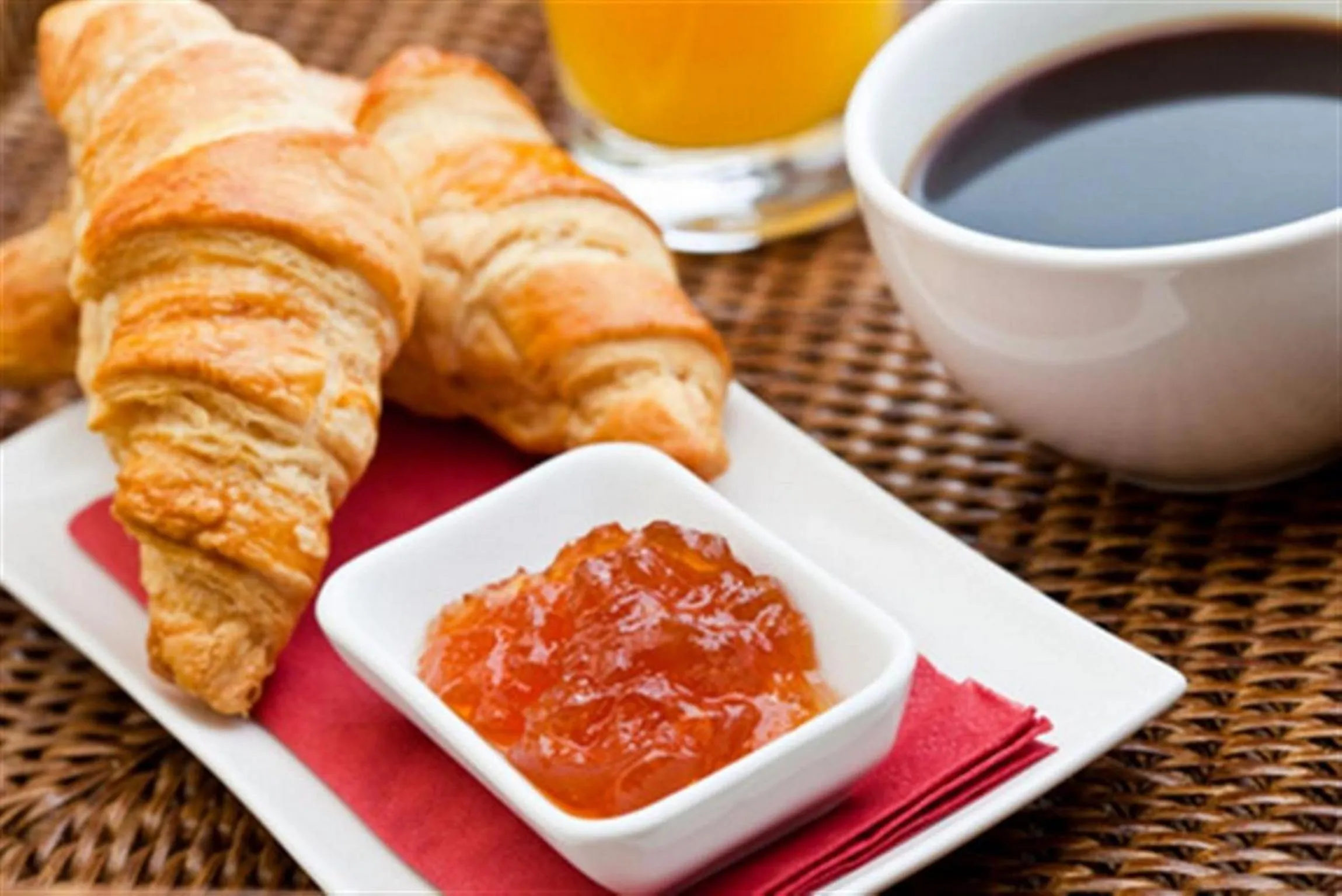 Continental breakfast in Hotel Montana Paris Lafayette