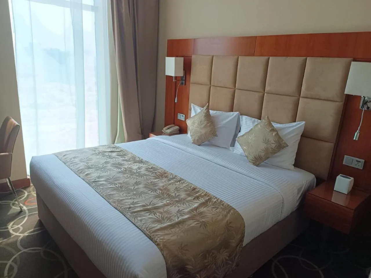 Bed in Montreal Barsha Hotel