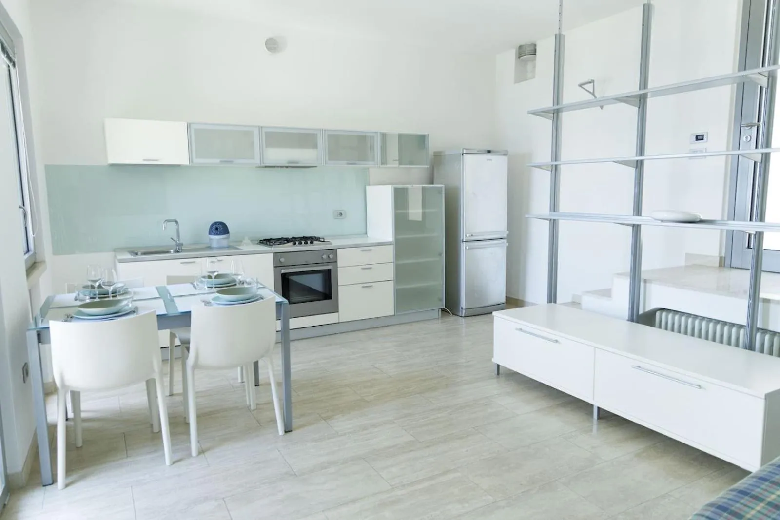 Kitchen or kitchenette in Hotel Miranda