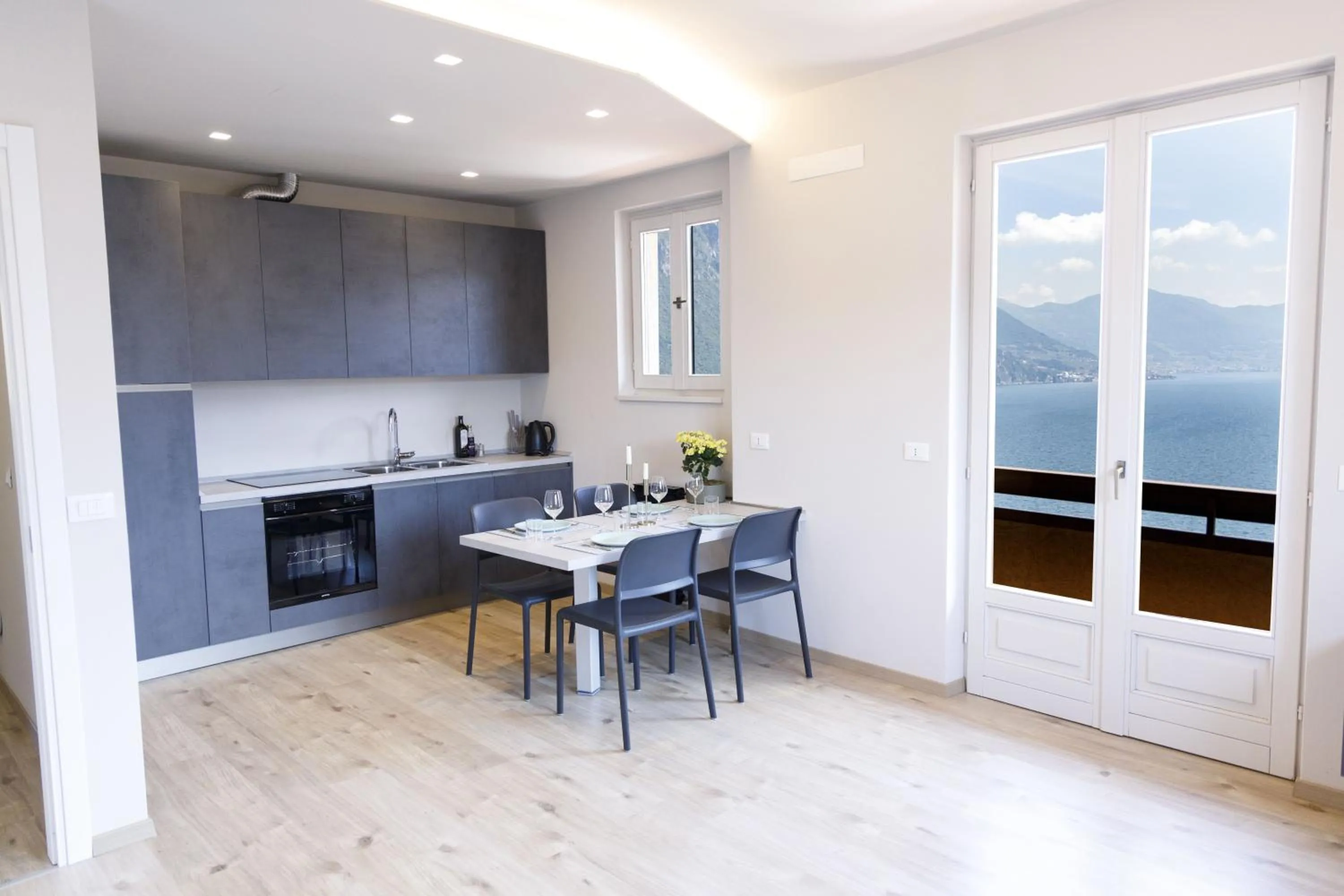 Kitchen or kitchenette in Hotel Miranda