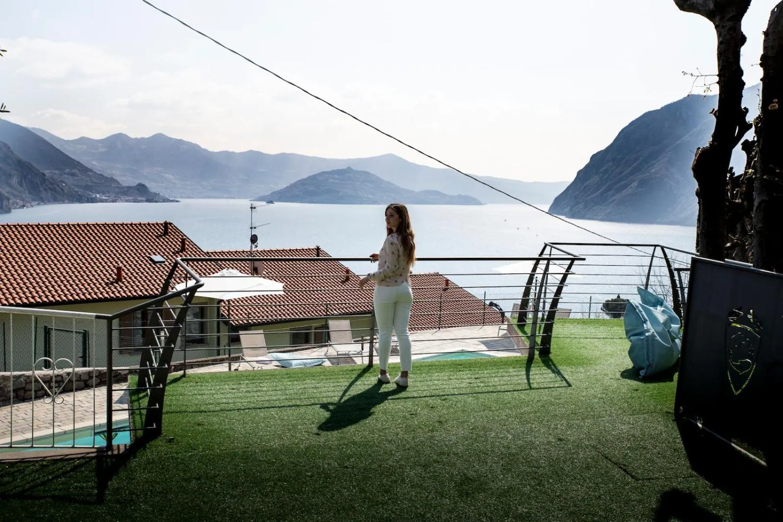 Patio in Hotel Miranda