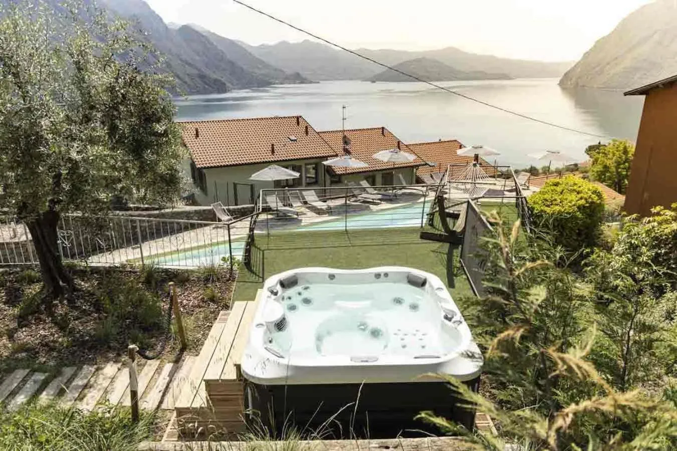 Hot Tub in Hotel Miranda