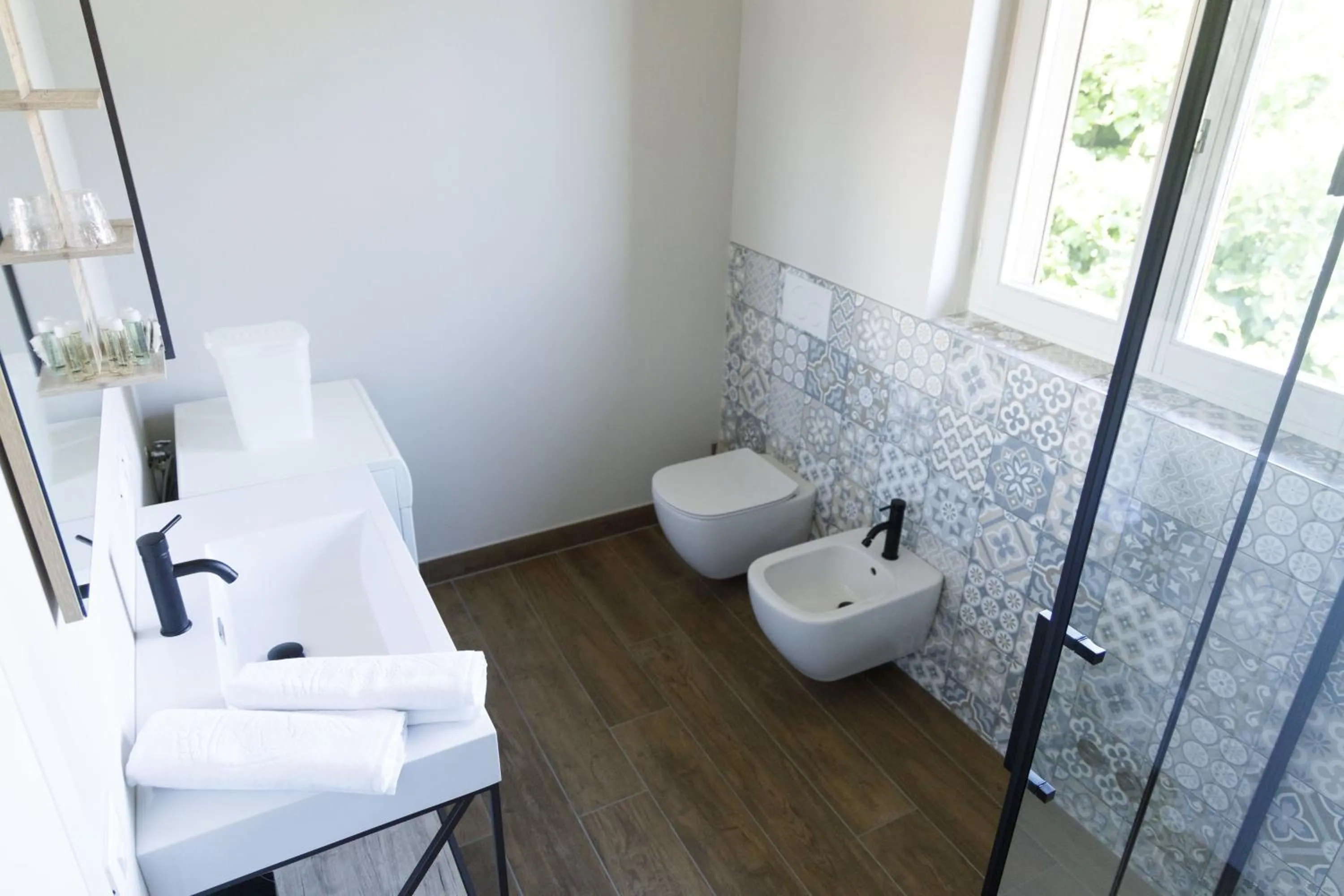 Bathroom in Hotel Miranda