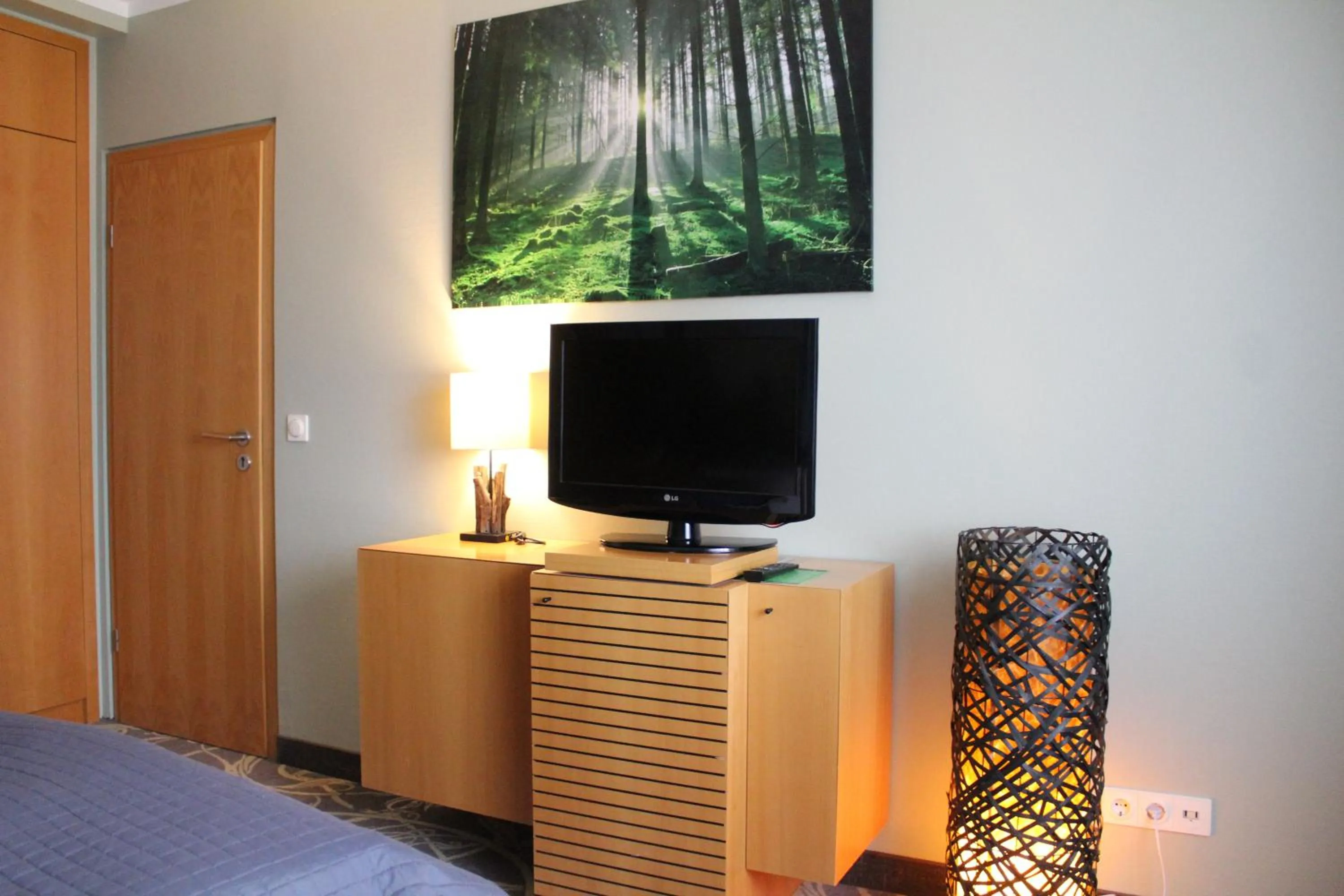 TV and multimedia, Bed in Hotel Rennsteig