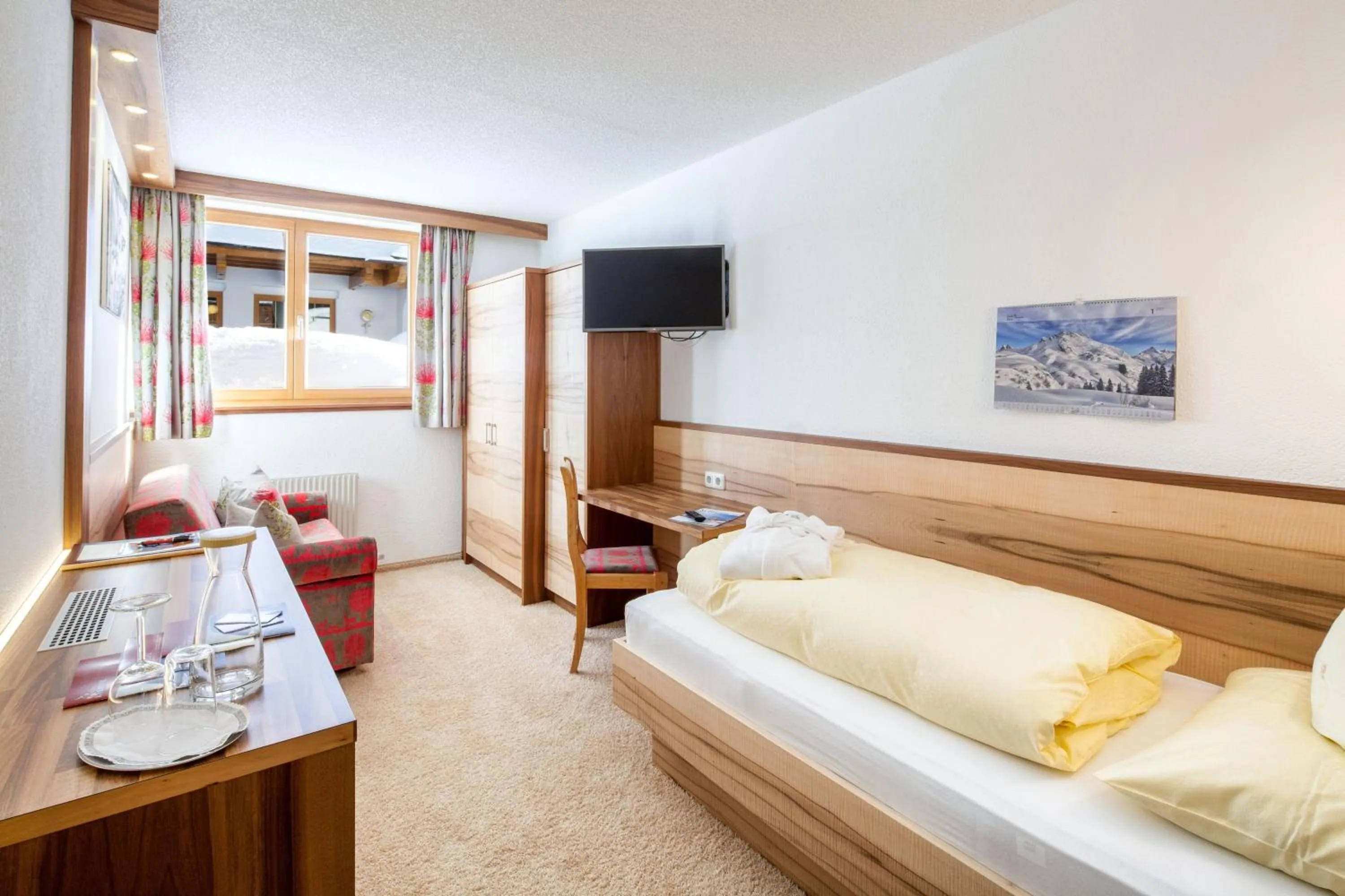 Bed in Hotel Anemone