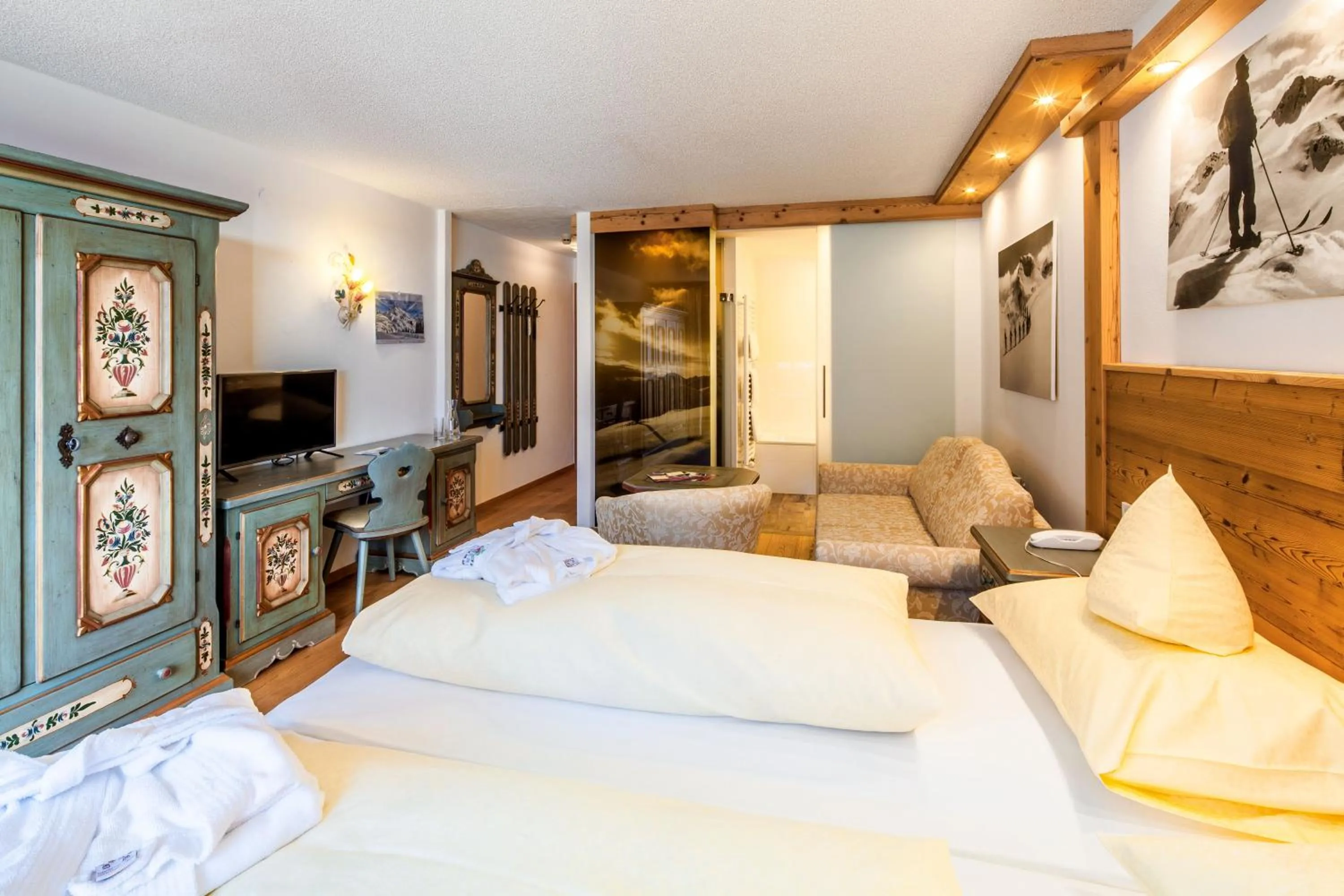 Bed in Hotel Anemone