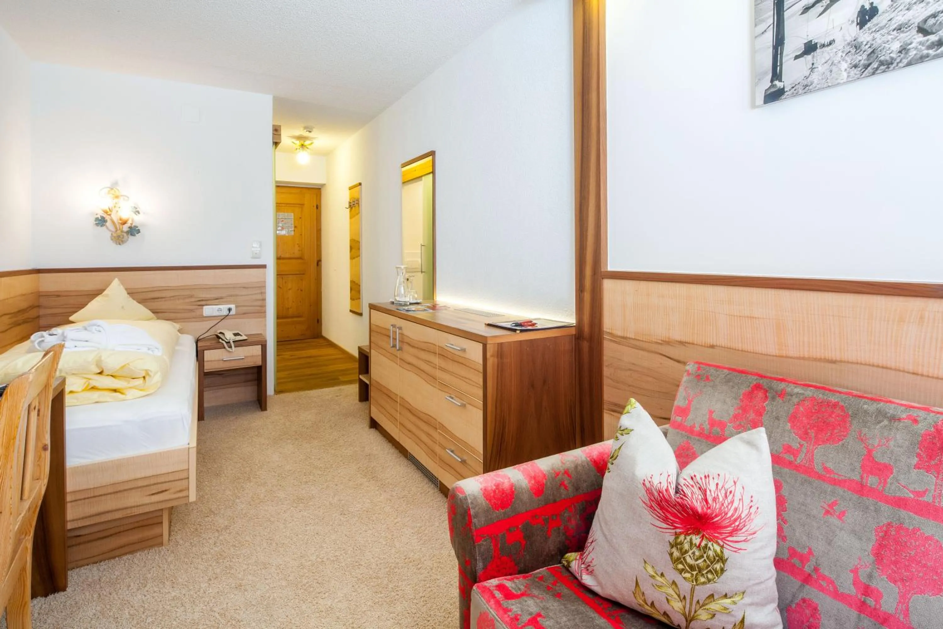 Bed in Hotel Anemone