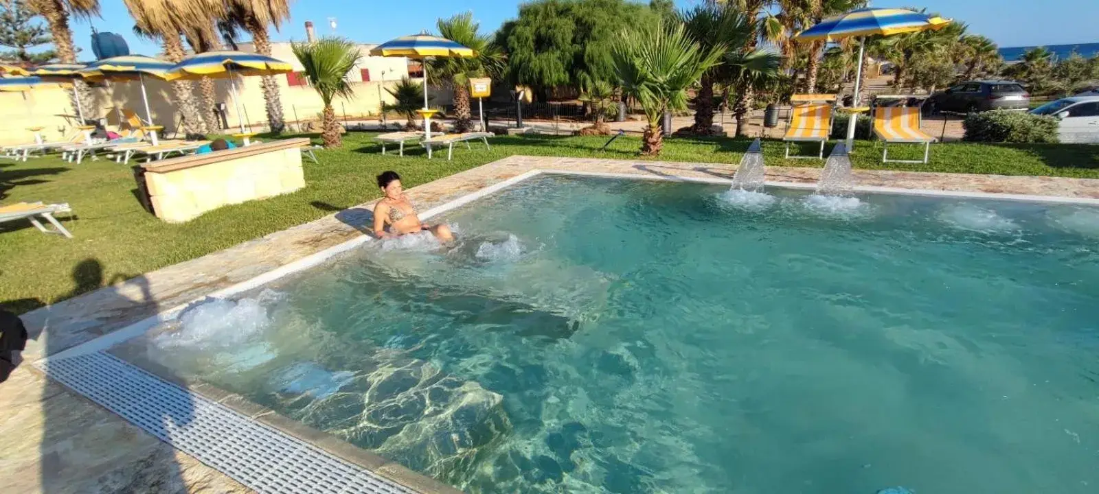 Swimming pool in Triscinamare Hotel Residence Swimming pool in Triscinamare Hotel Residence