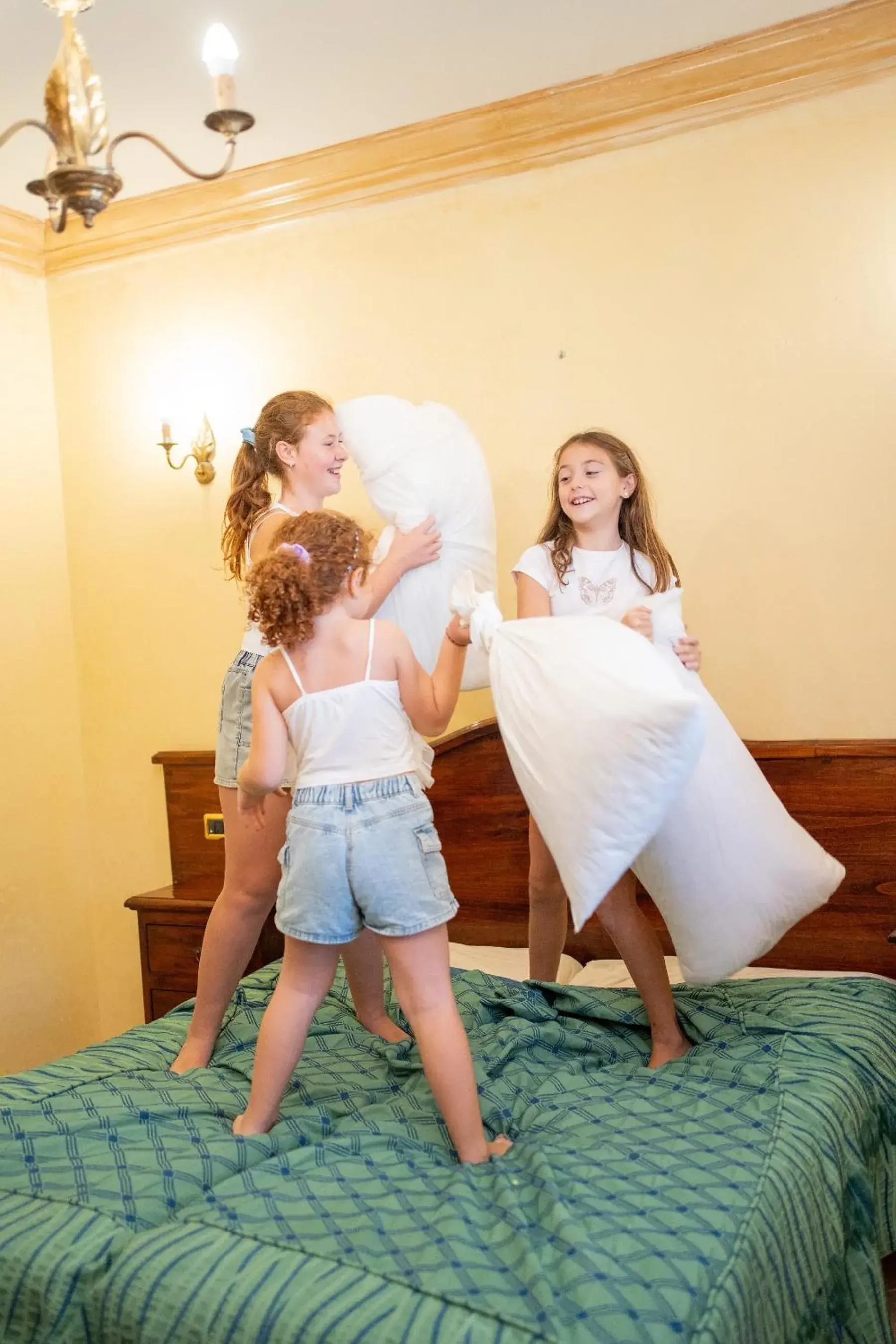 Bed in Triscinamare Hotel Residence Bed in Triscinamare Hotel Residence