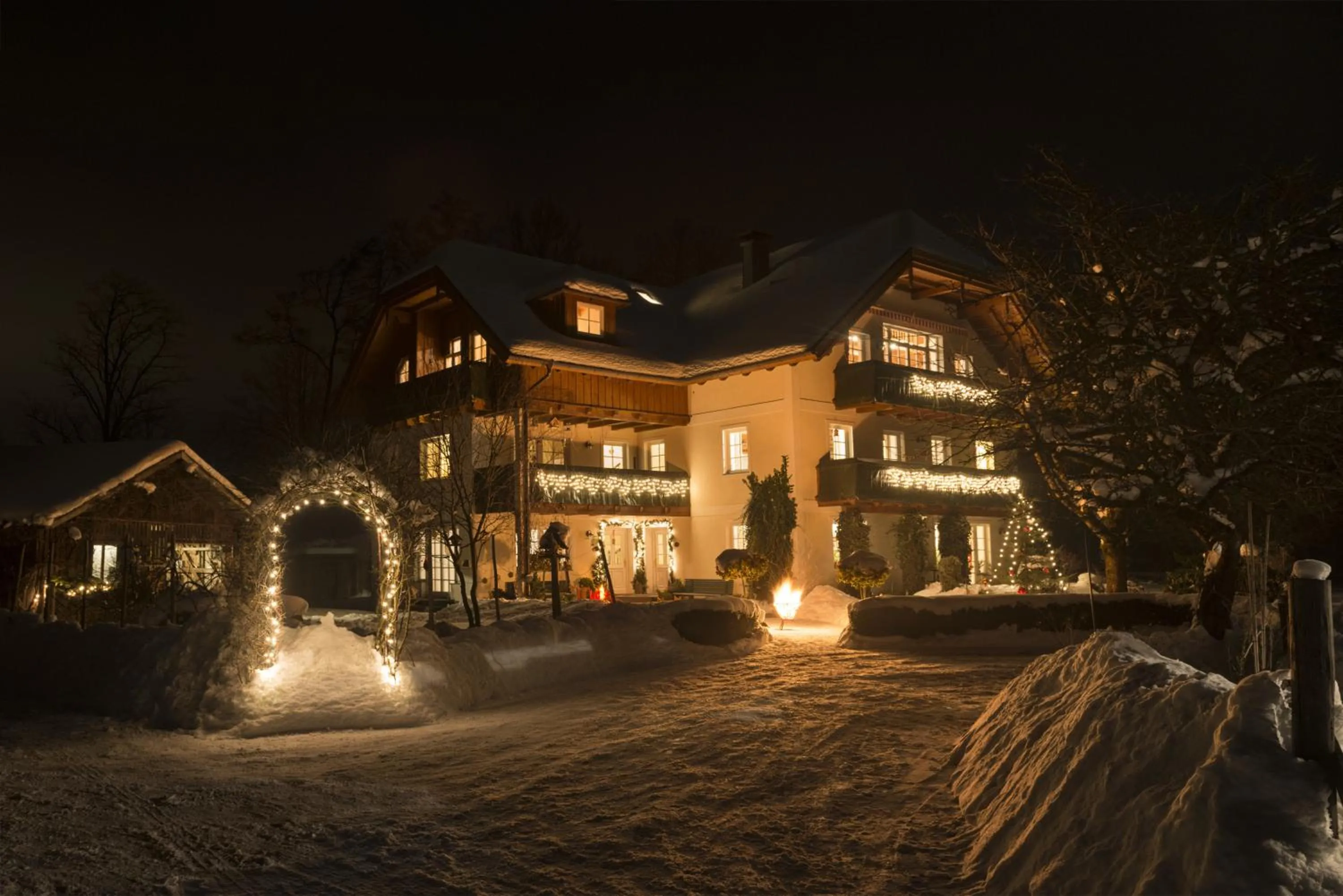Winter in Landhaus Leitner am Wolfgangsee