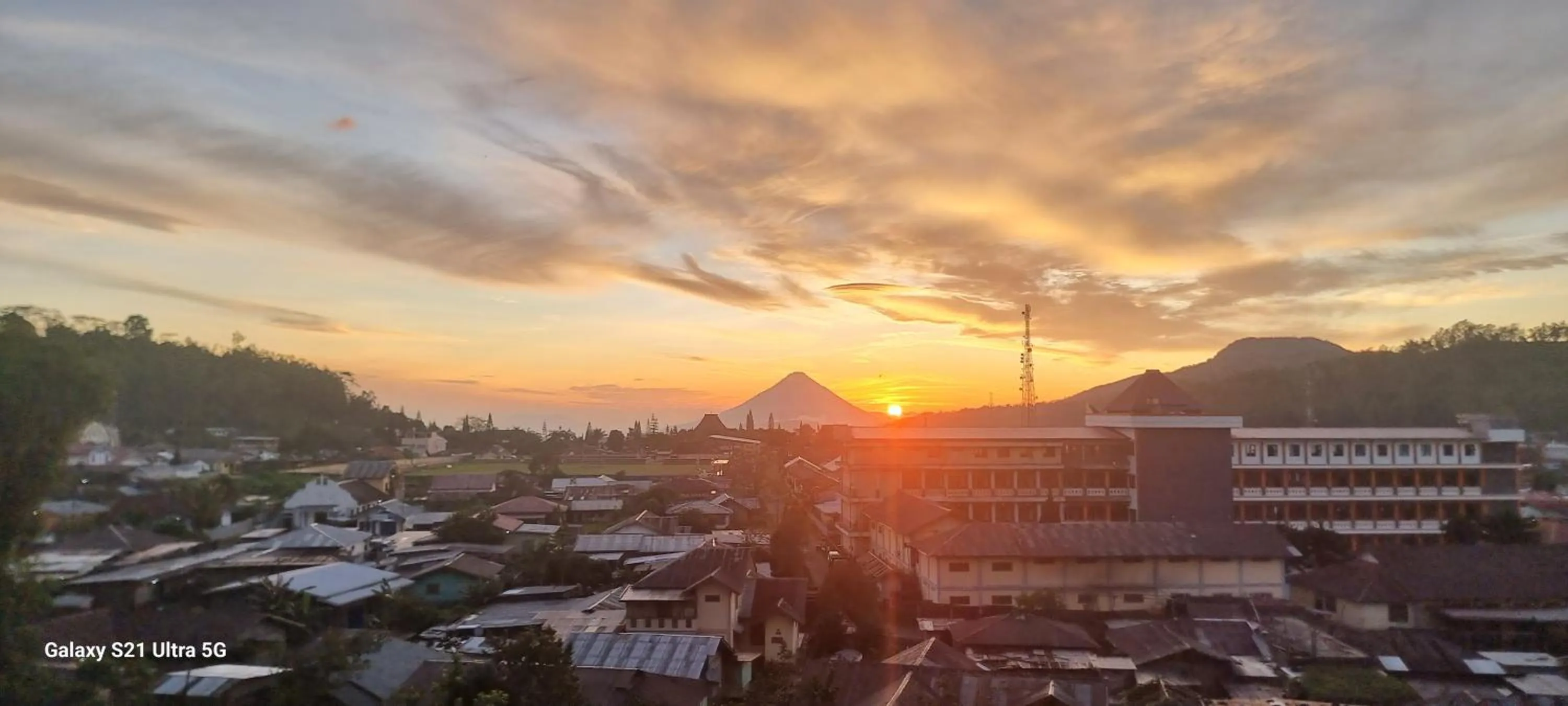 City view in Bajawa-Roo Hotel