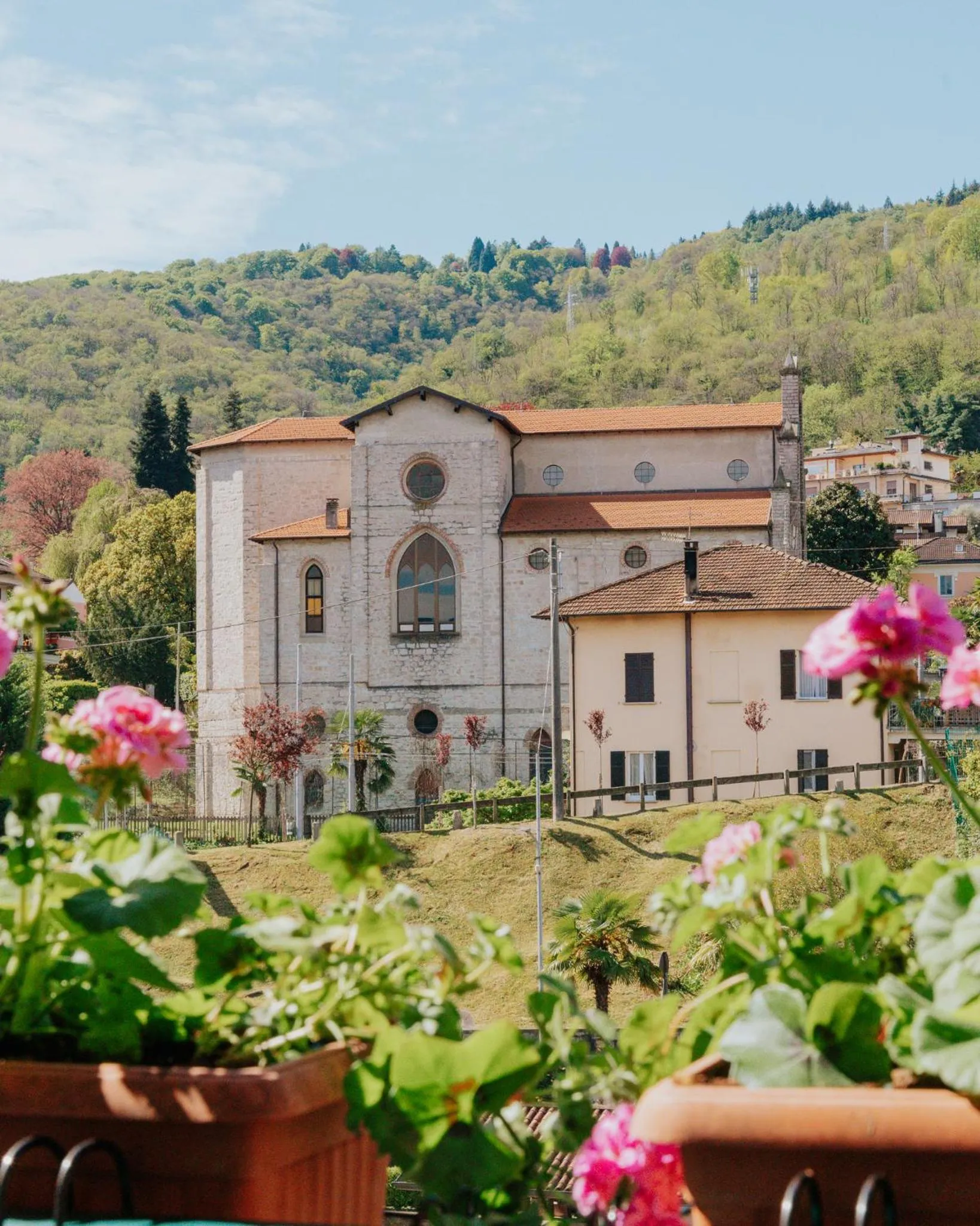 Mountain view in Hotel Flora