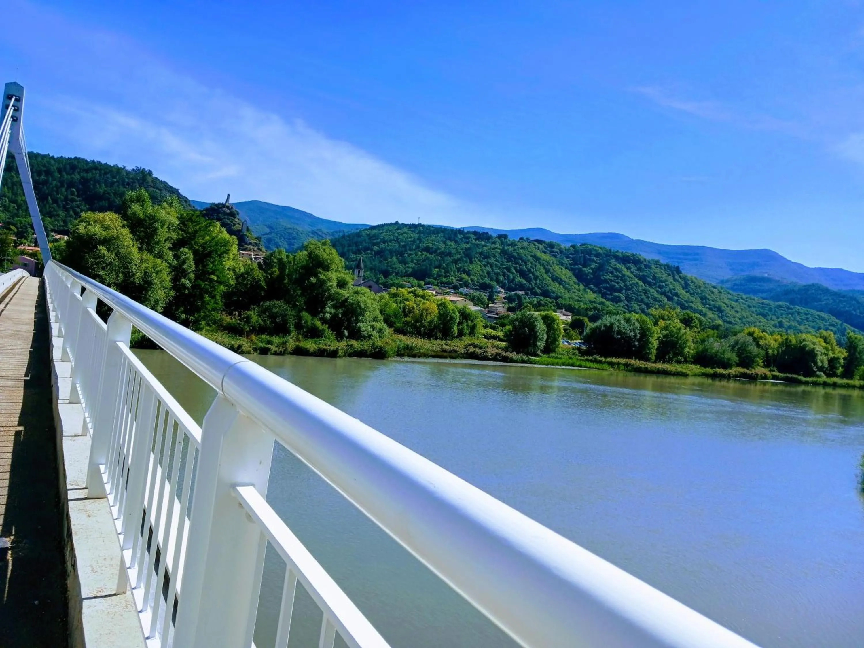 Lake view in Hotel Du Lac