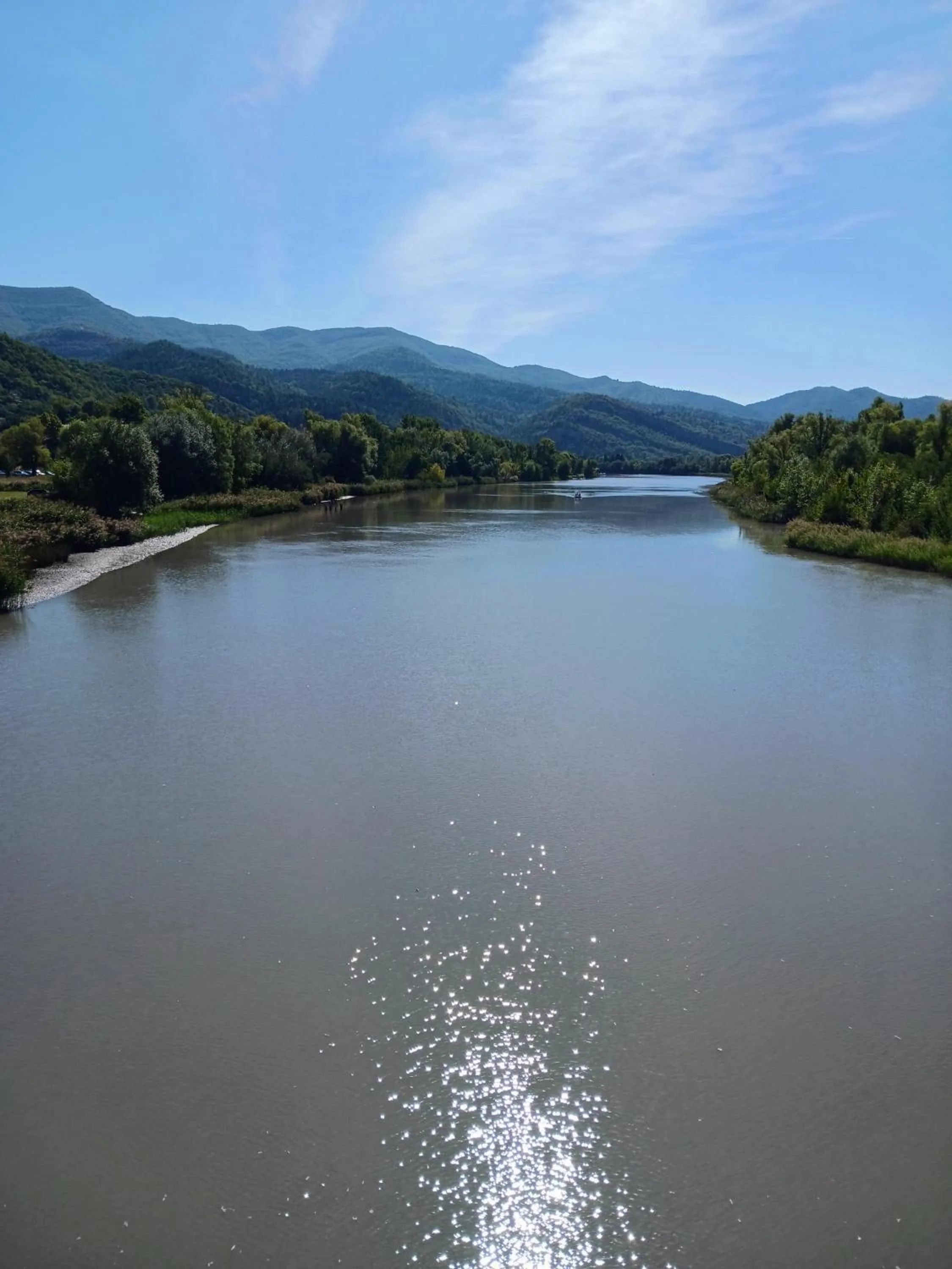 Lake view in Hotel Du Lac