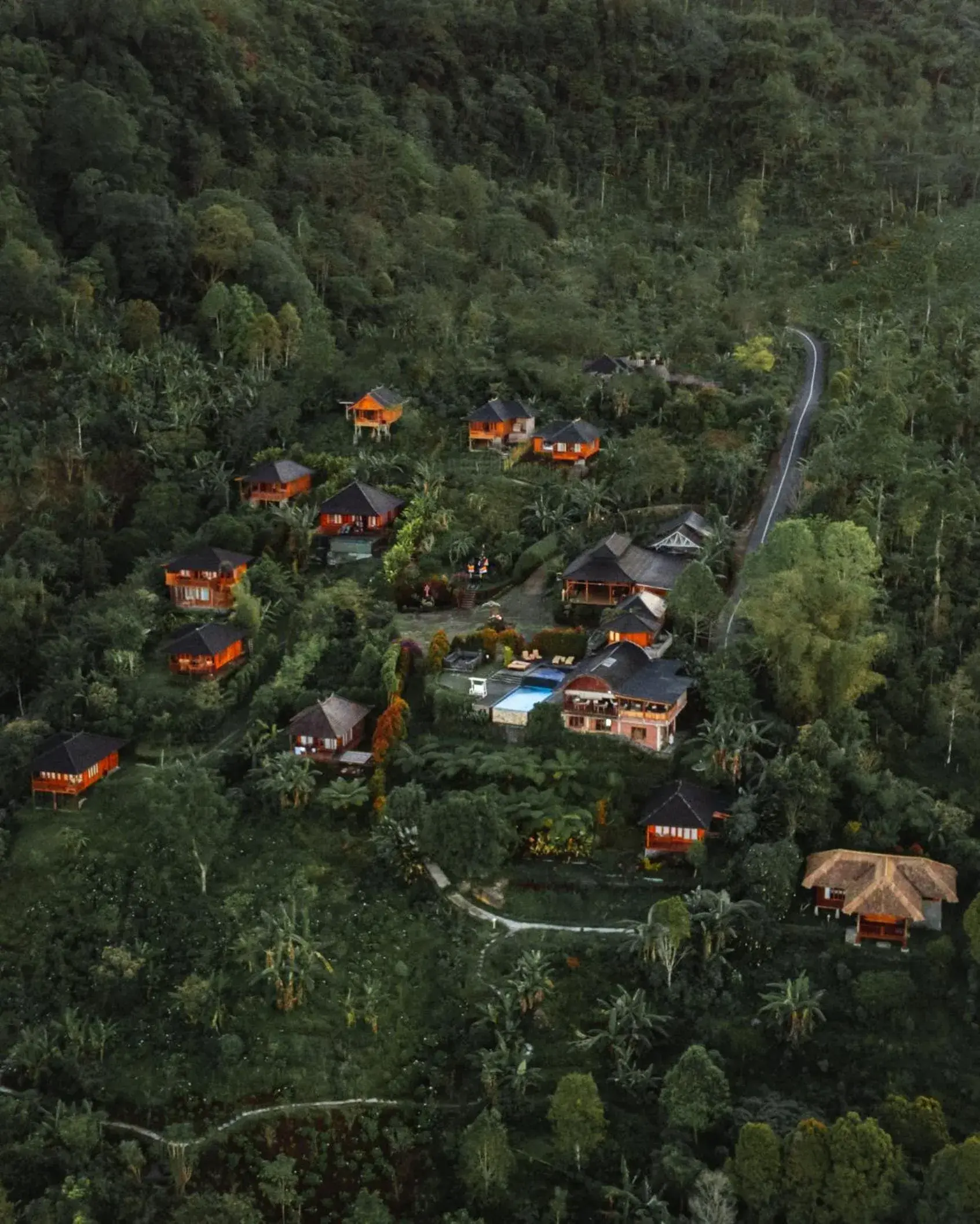 Property building in Munduk Menir Villas Property building in Munduk Menir Villas