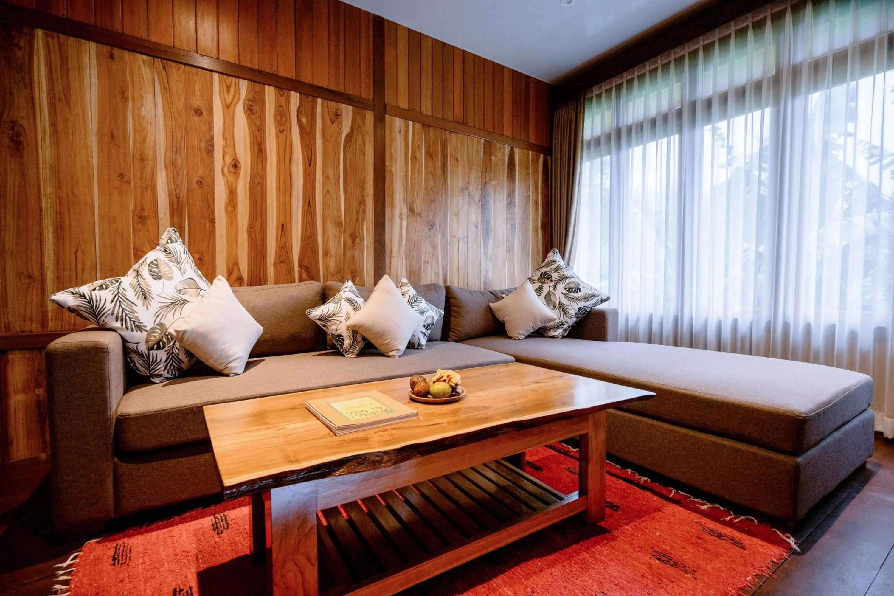 Living room in Munduk Menir Villas