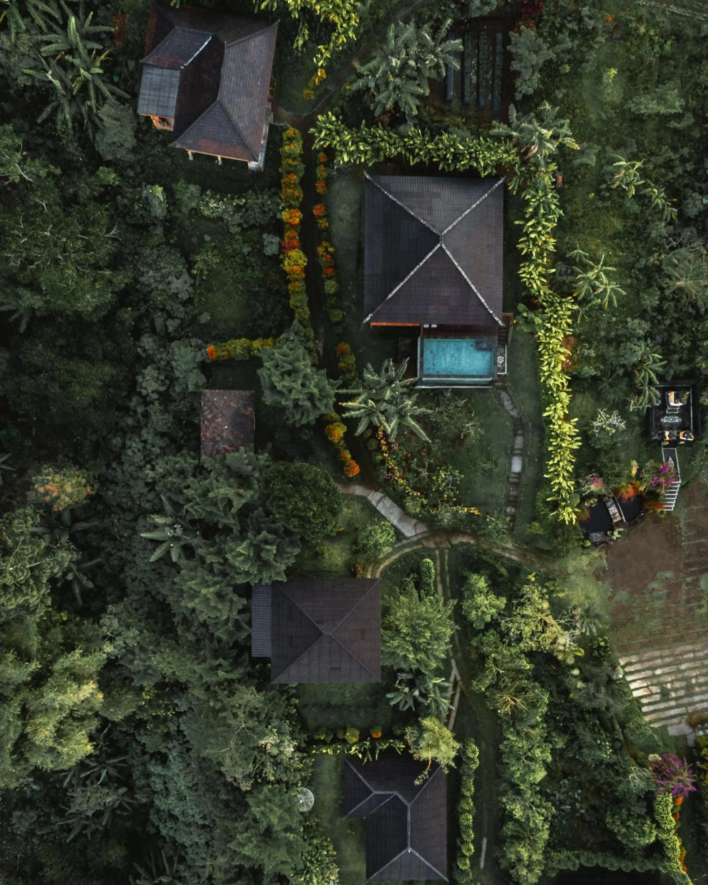 Property building in Munduk Menir Villas