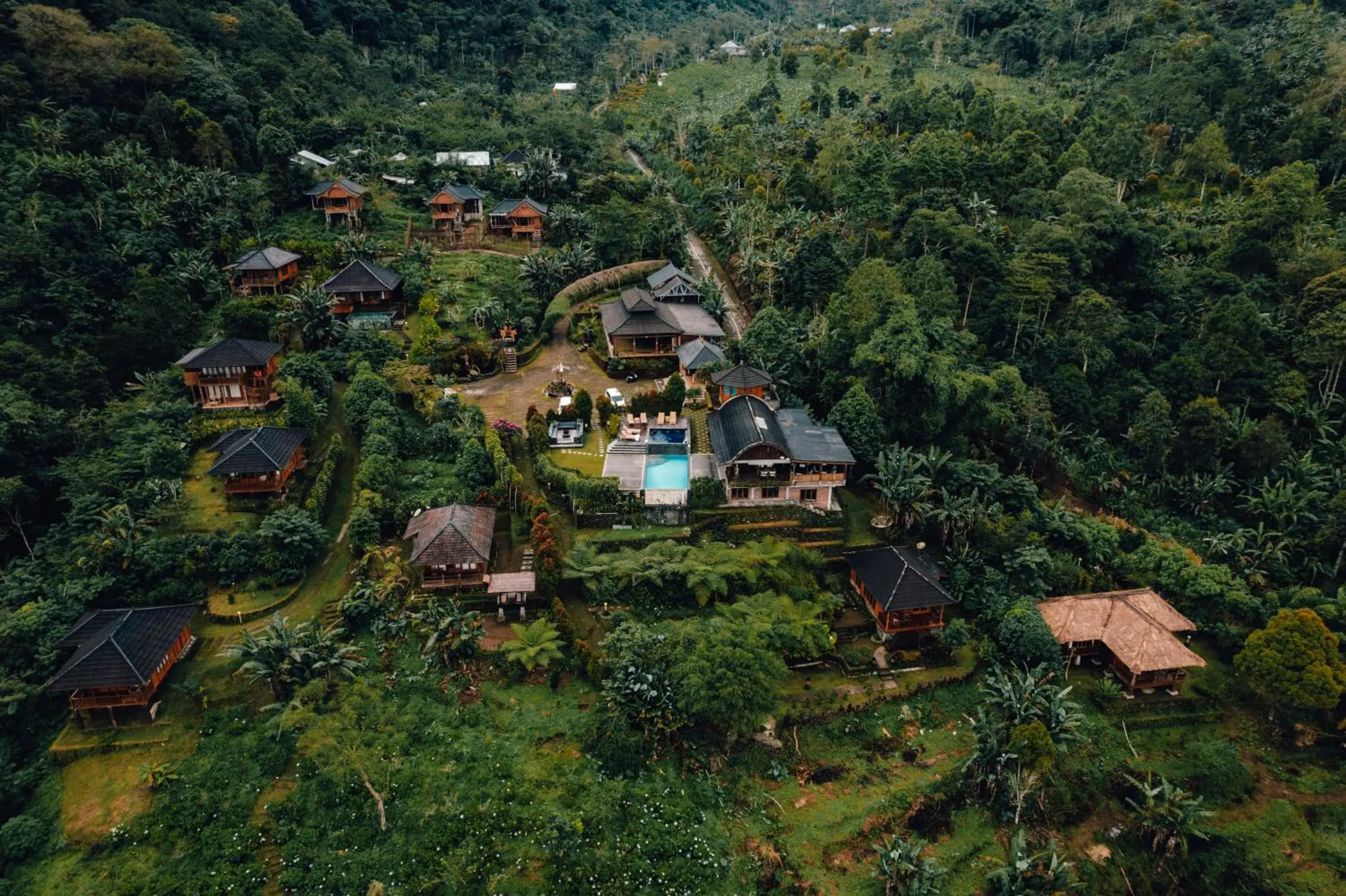 Property building in Munduk Menir Villas Property building in Munduk Menir Villas