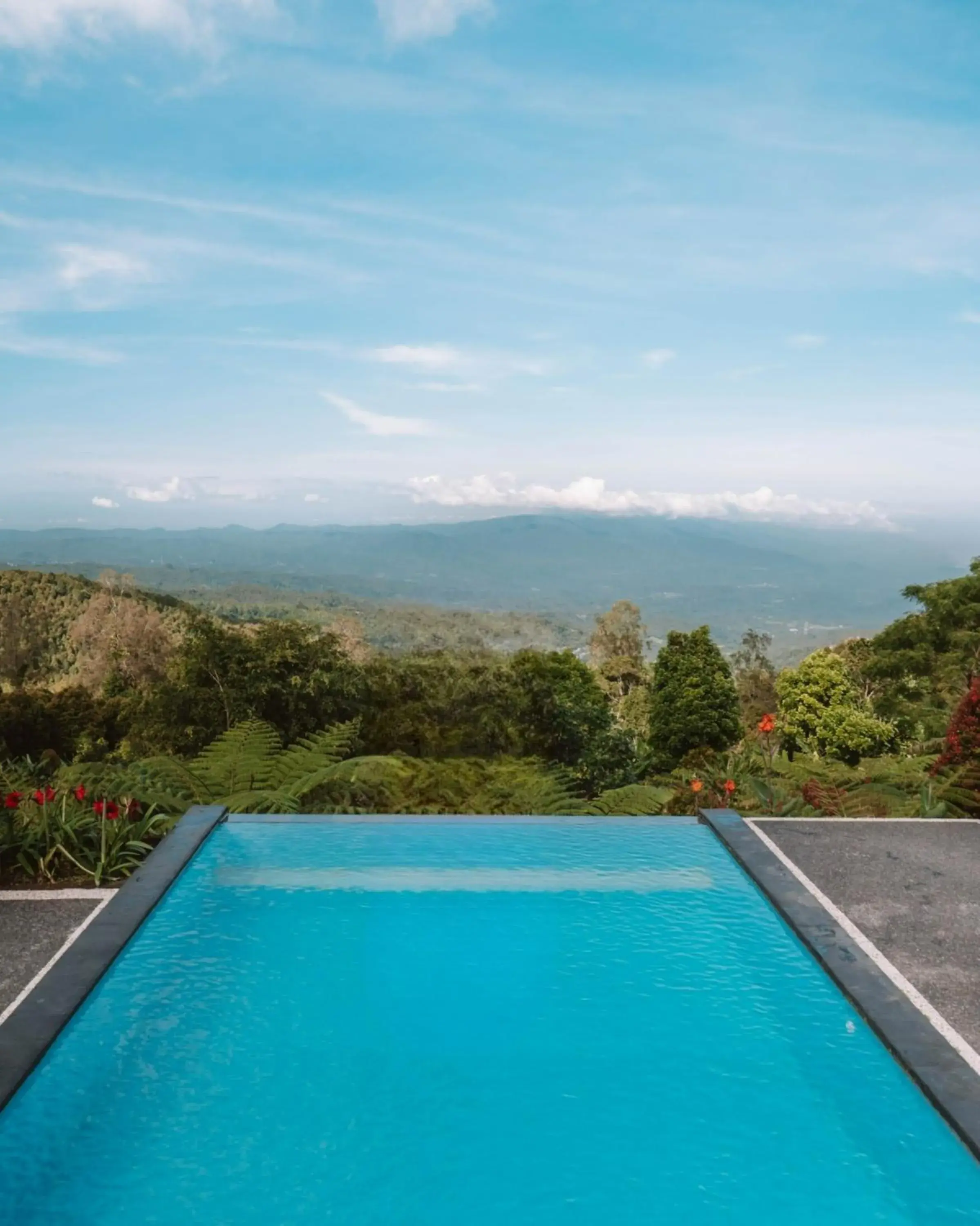 Swimming pool in Munduk Menir Villas Swimming pool in Munduk Menir Villas