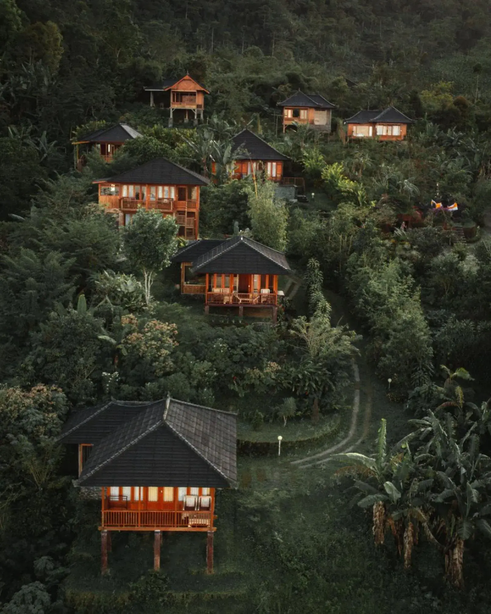 Property building in Munduk Menir Villas Property building in Munduk Menir Villas