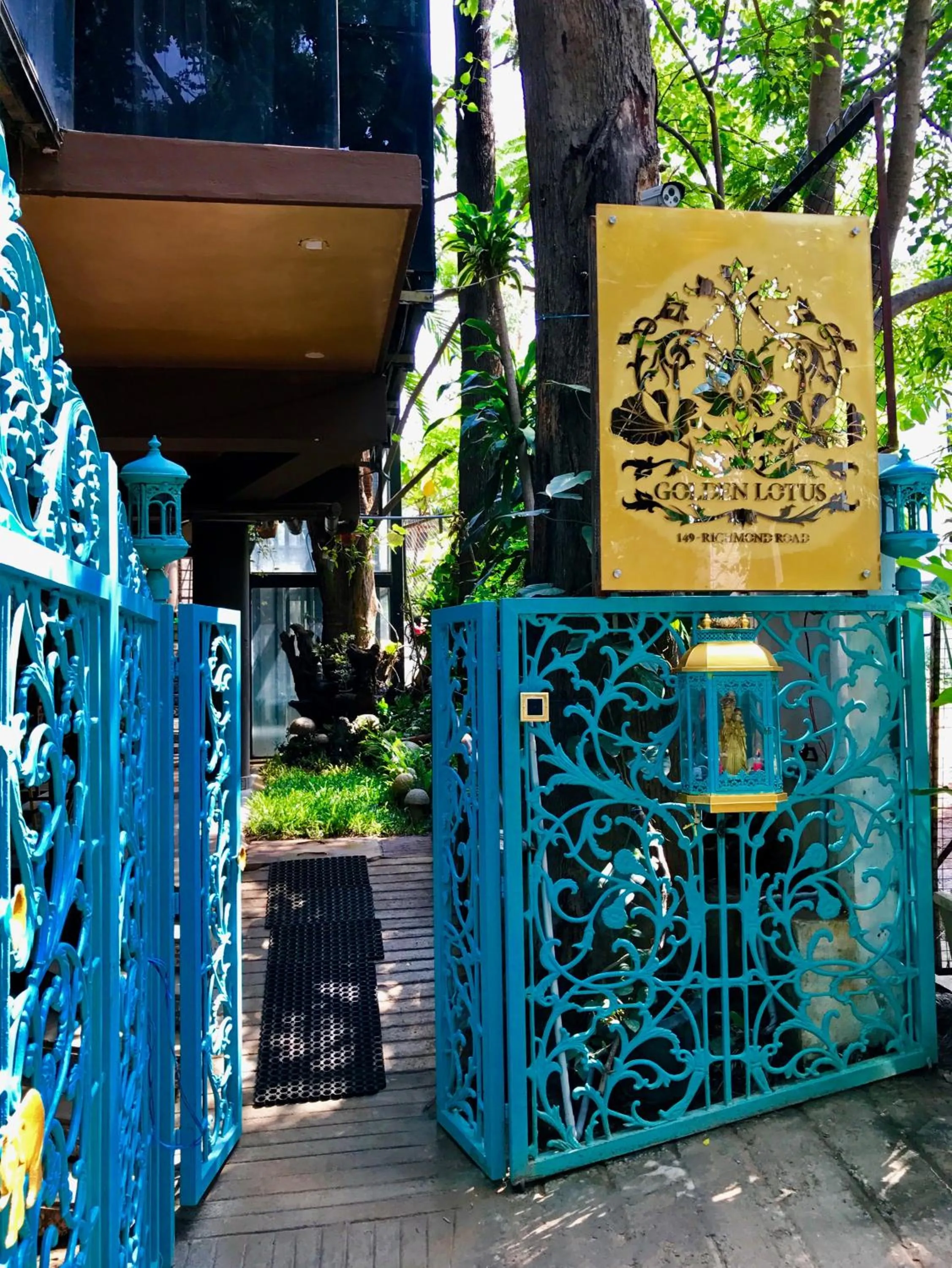 Facade/entrance in Golden Lotus Bangalore Boutique Suites