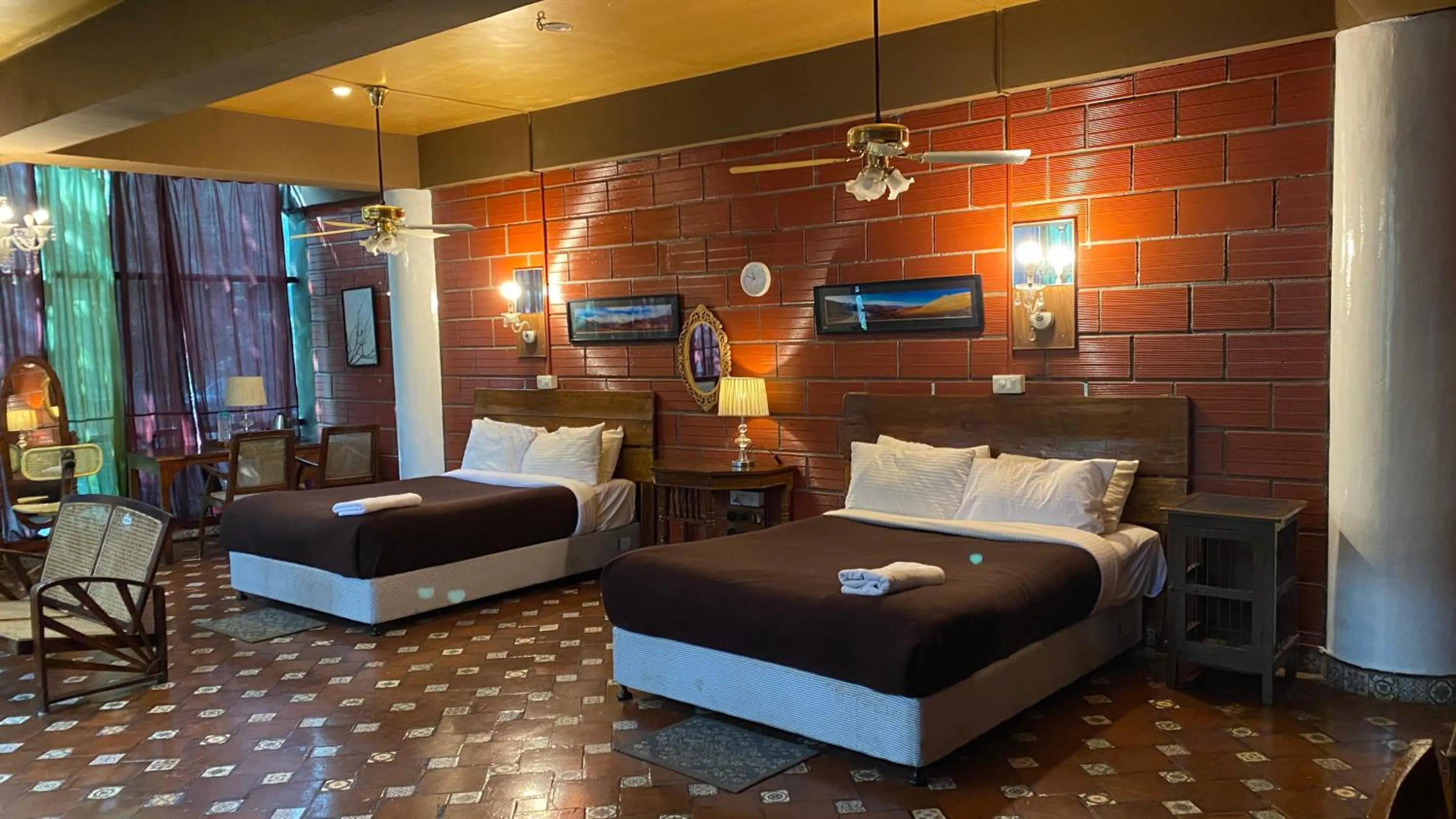 Bed in Golden Lotus Bangalore Boutique Suites