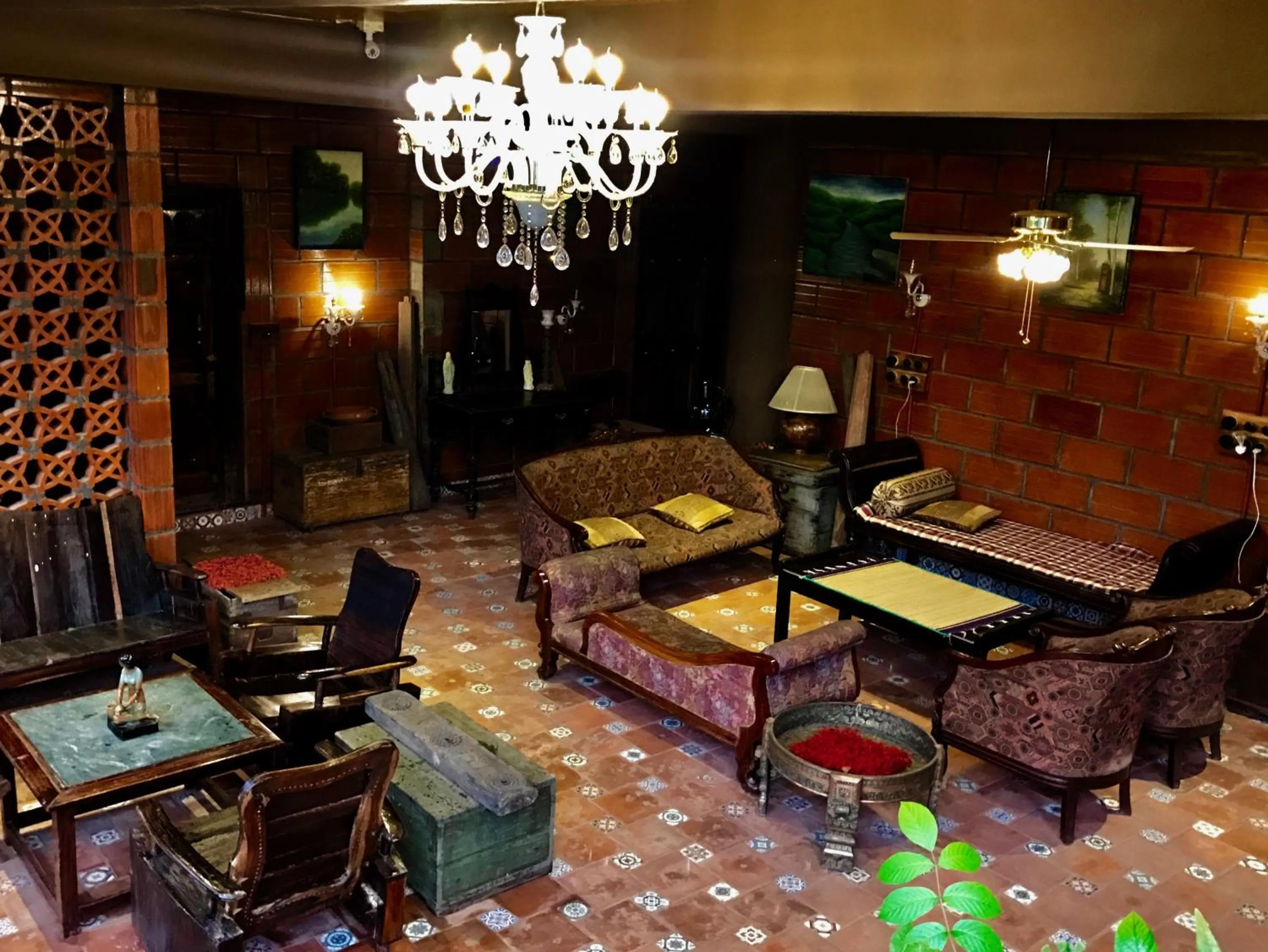 Lobby or reception in Golden Lotus Bangalore Boutique Suites