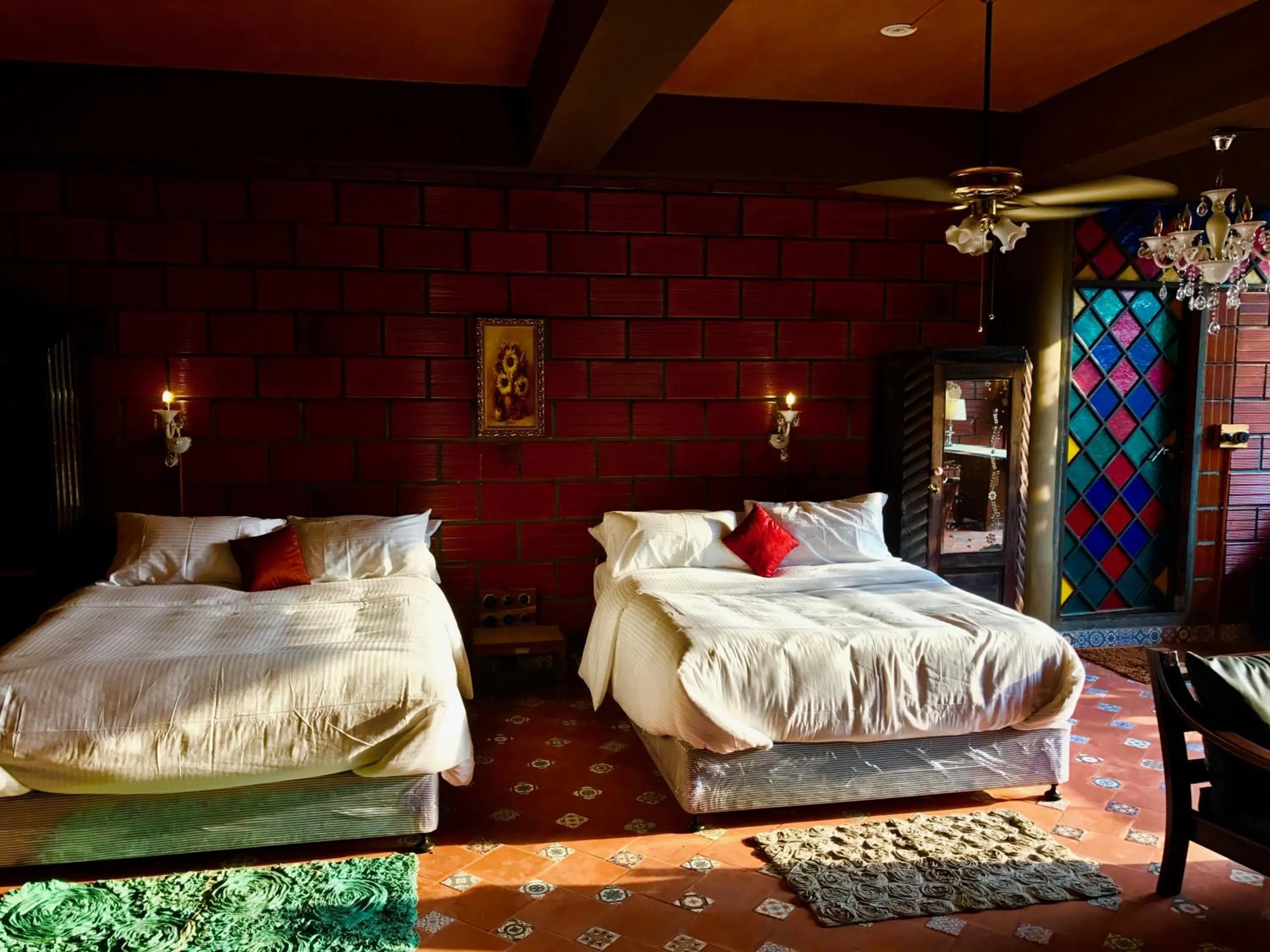Photo of the whole room, Bed in Golden Lotus Bangalore Boutique Suites
