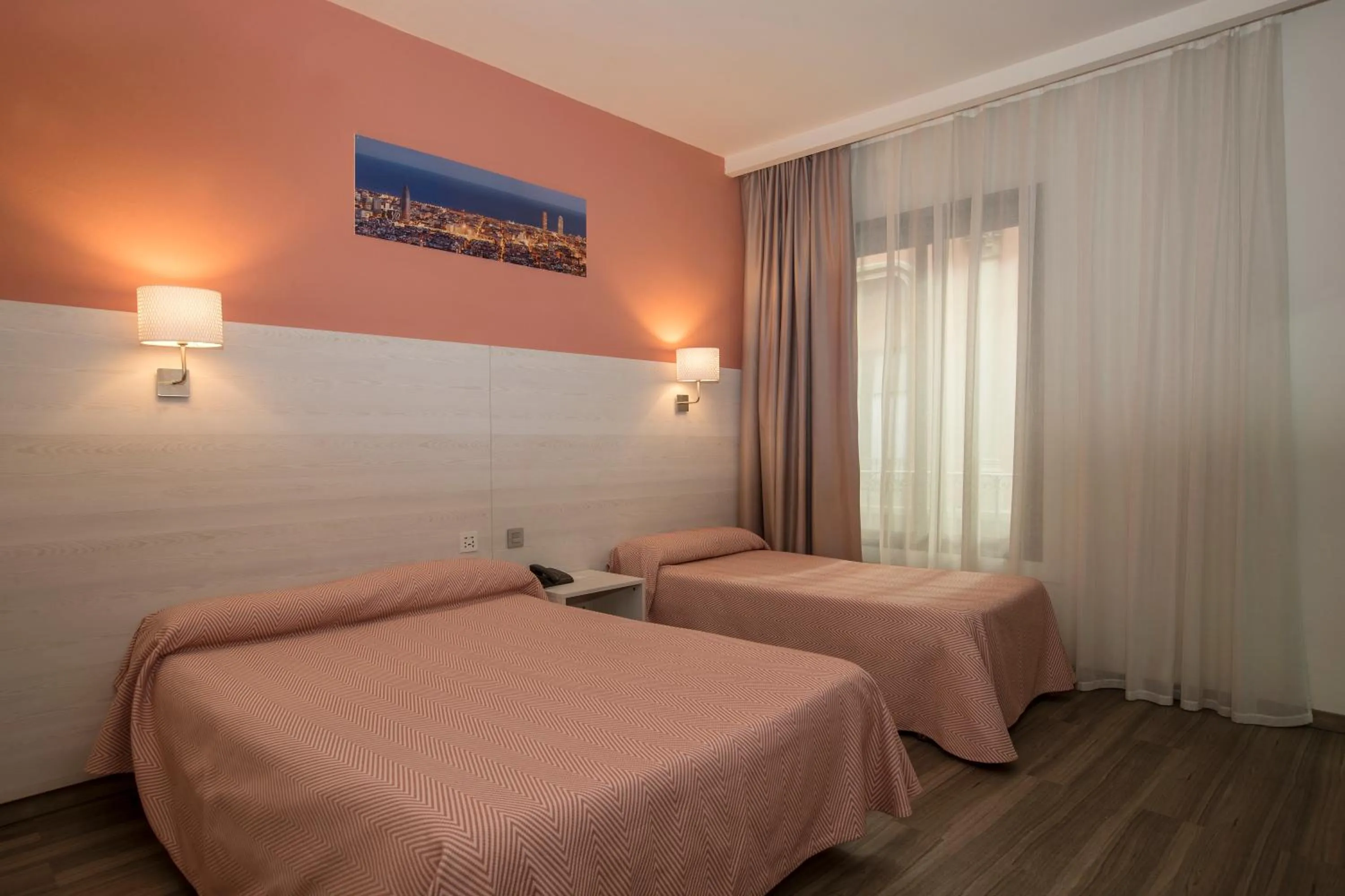 City view, Bed in Cuatro Naciones