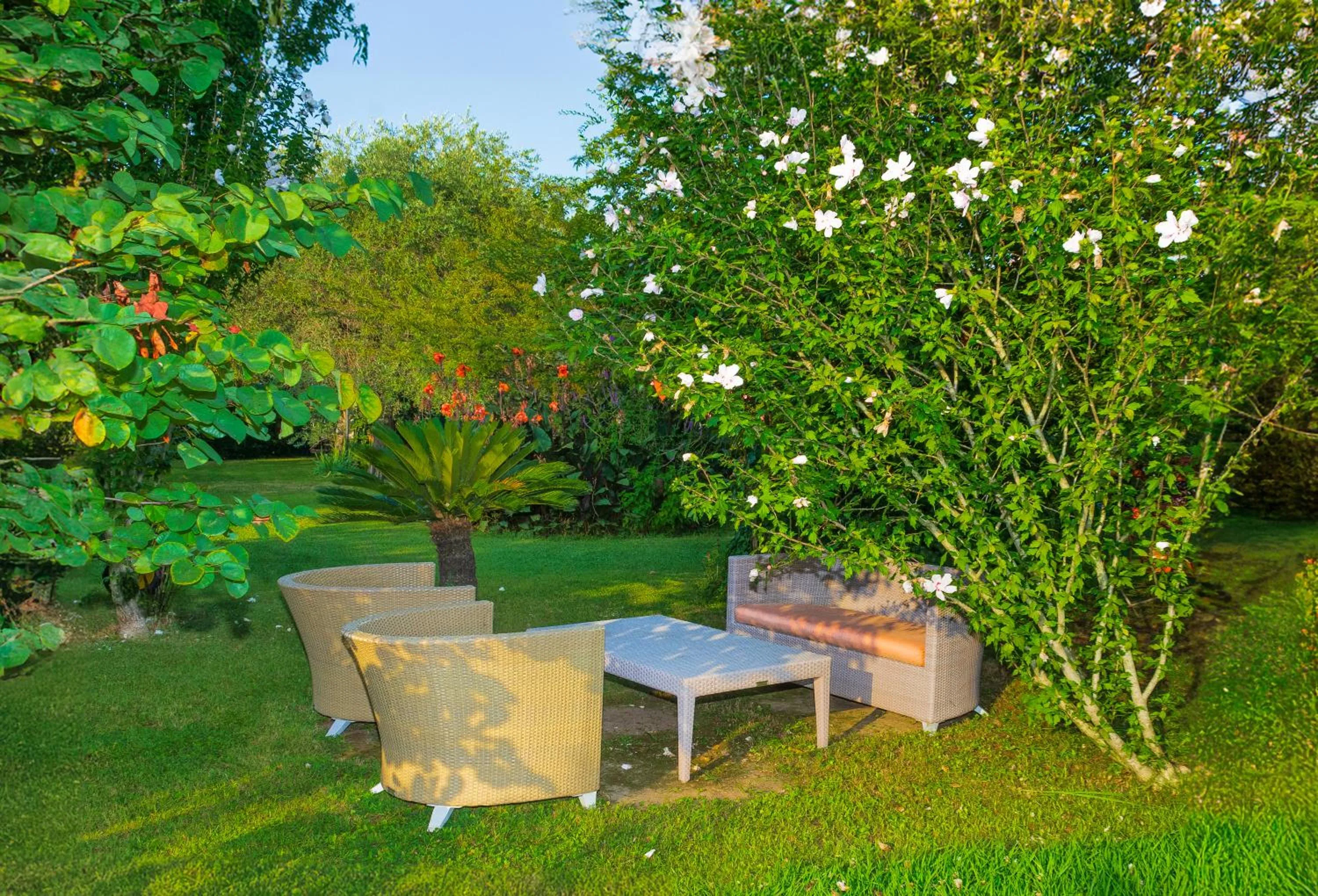 Garden in B&B Da Pio