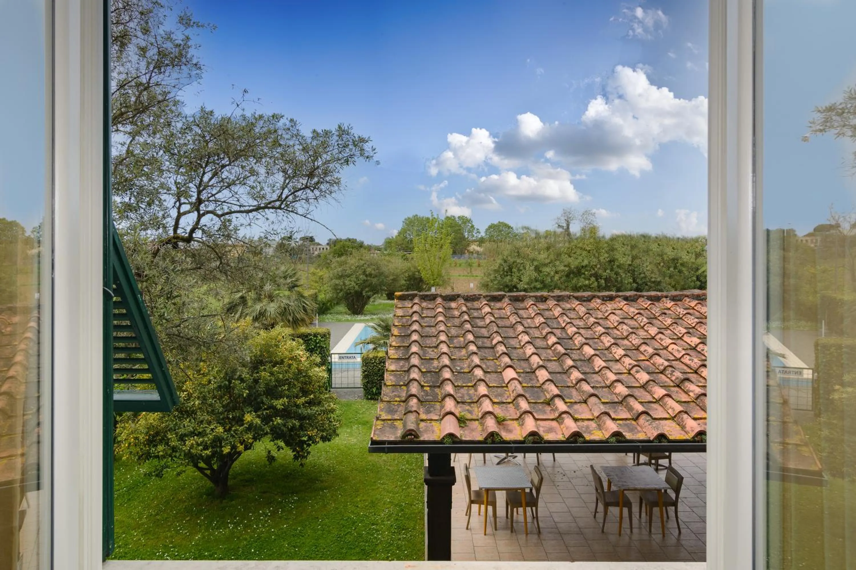 Garden in B&B Da Pio