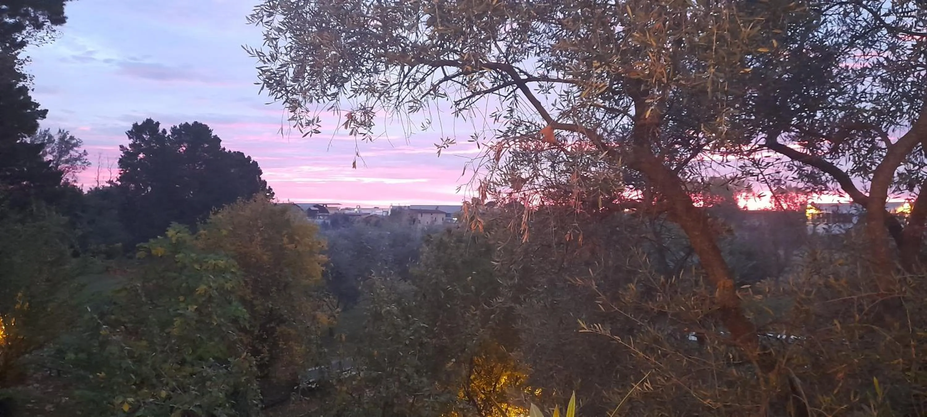 Sunset in B&B Da Pio