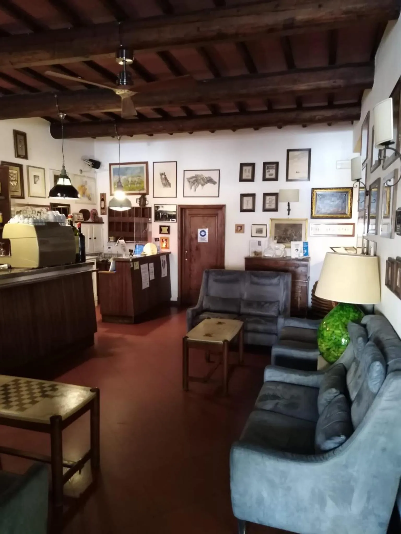 Living room in Albergo Giovanni Da Verrazzano