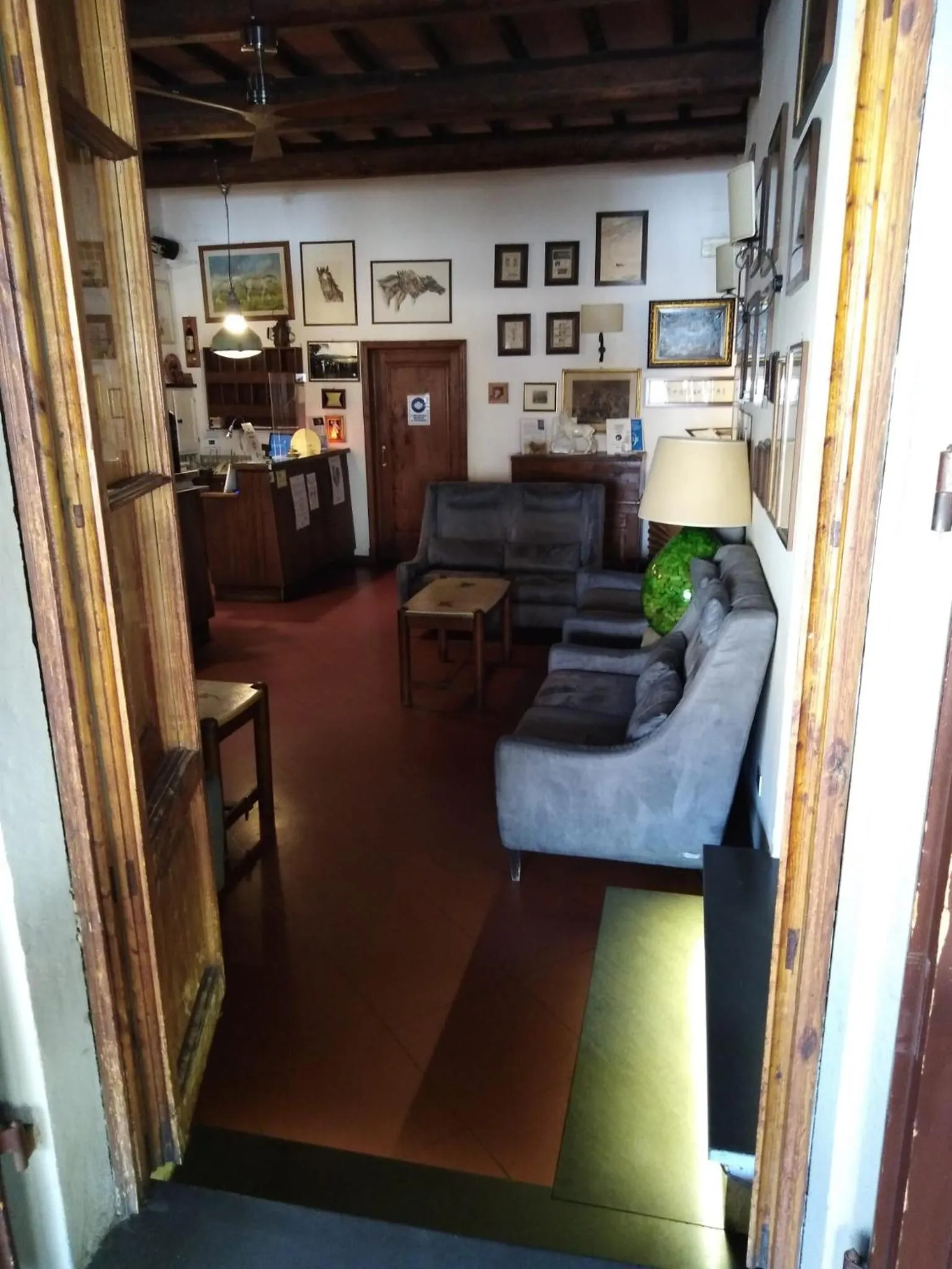 Living room in Albergo Giovanni Da Verrazzano