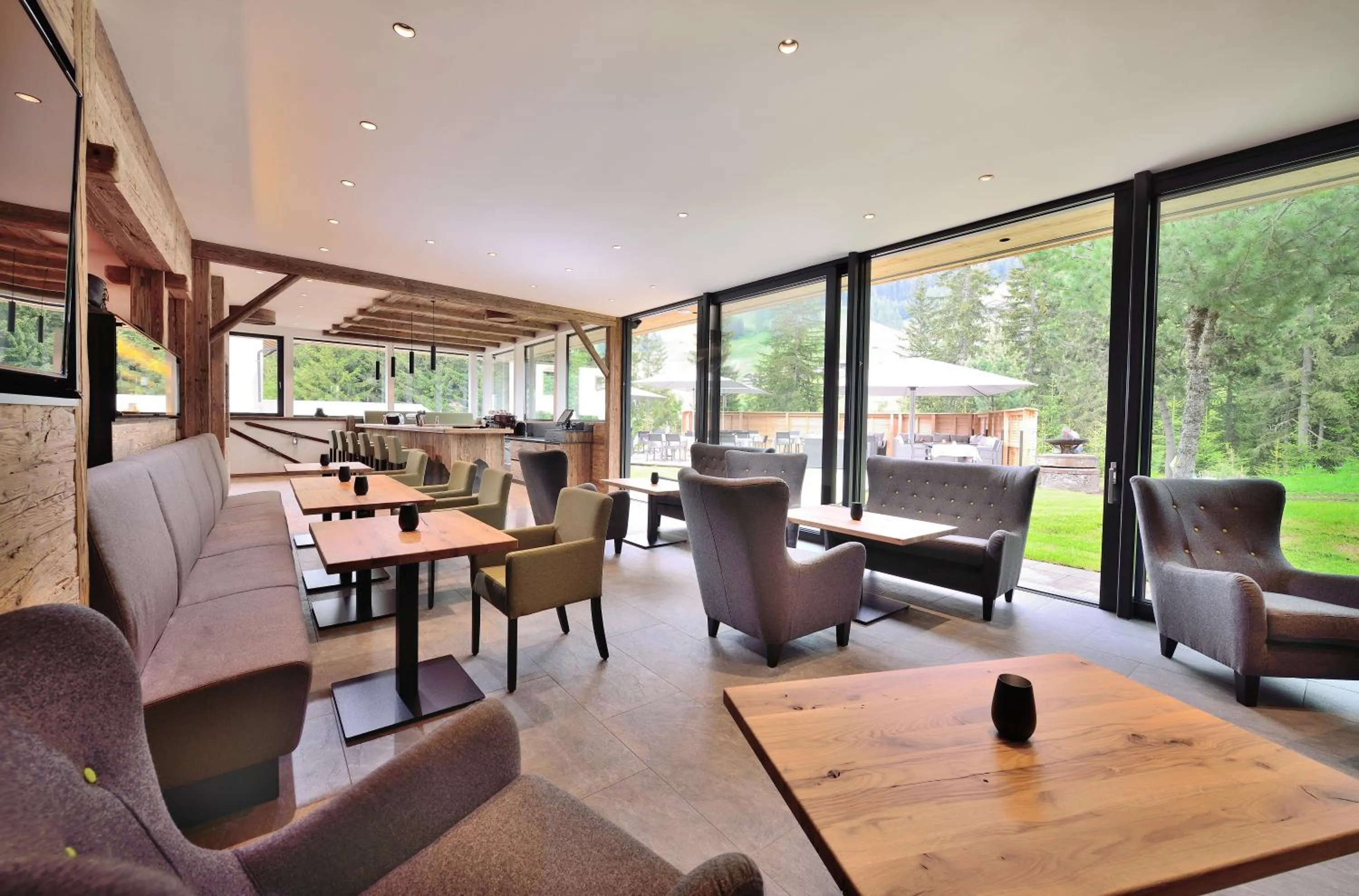 Lounge or bar in Die Waldruhe