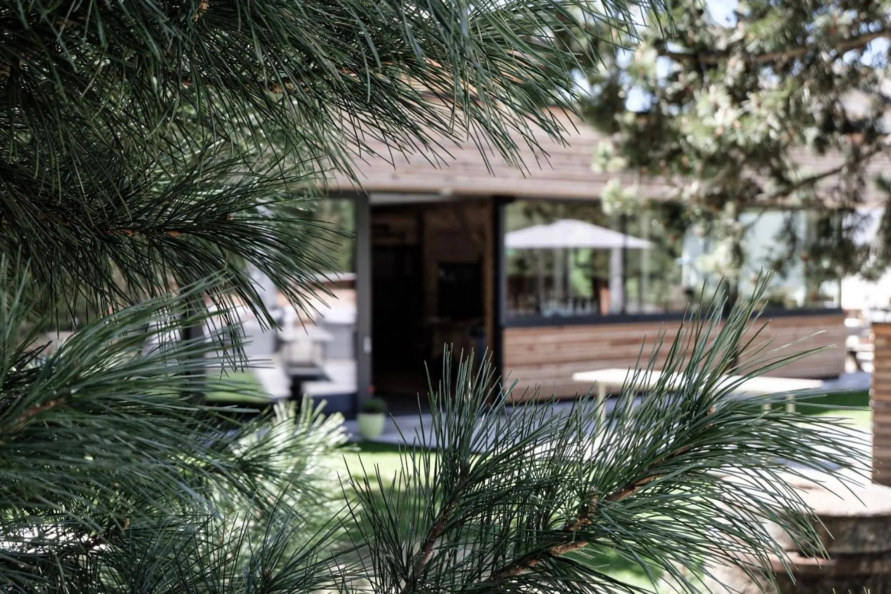 Patio in Die Waldruhe