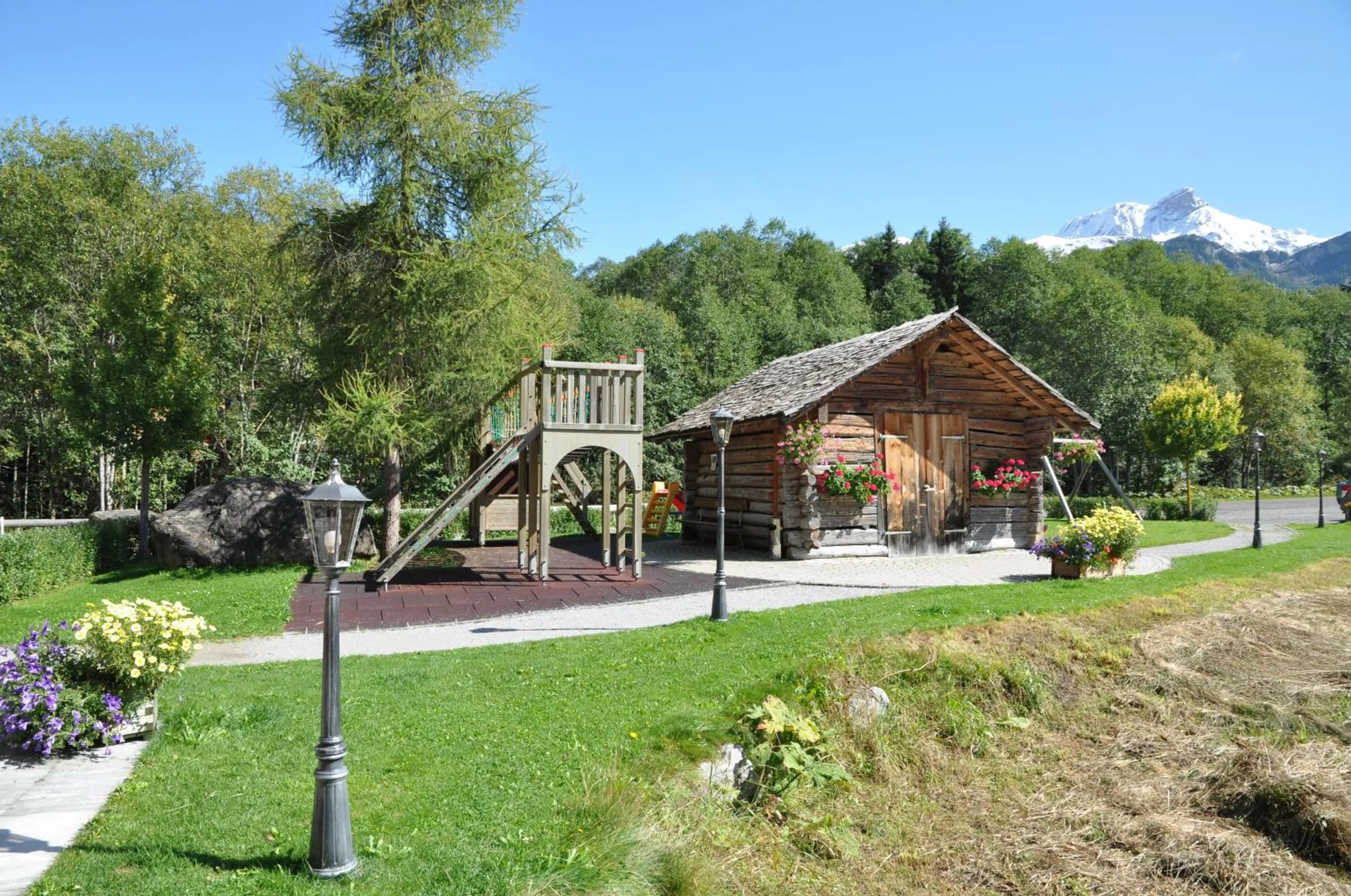 Children play ground in Hotel Alpenland