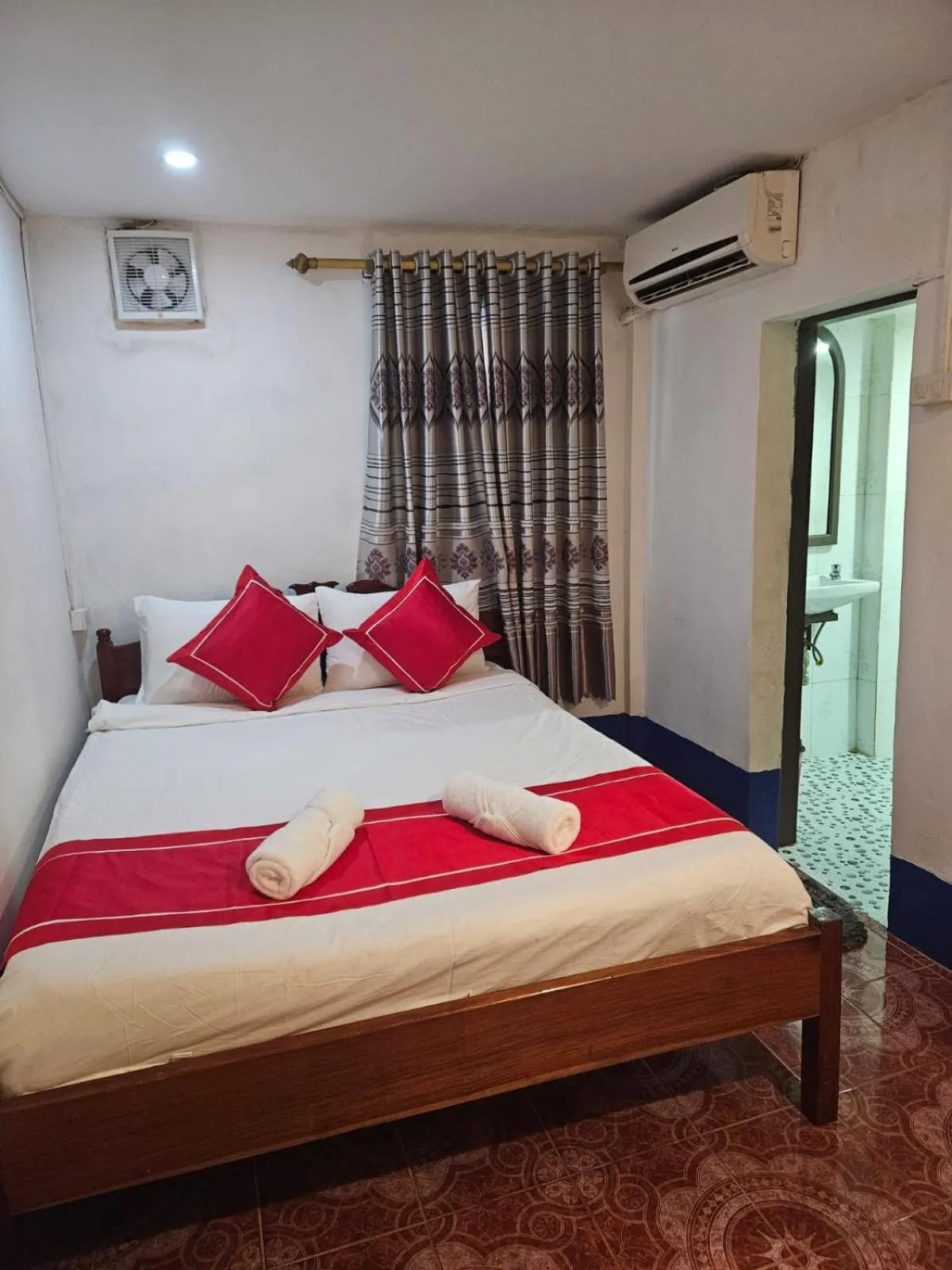 Bed in Chitlatda Bila House