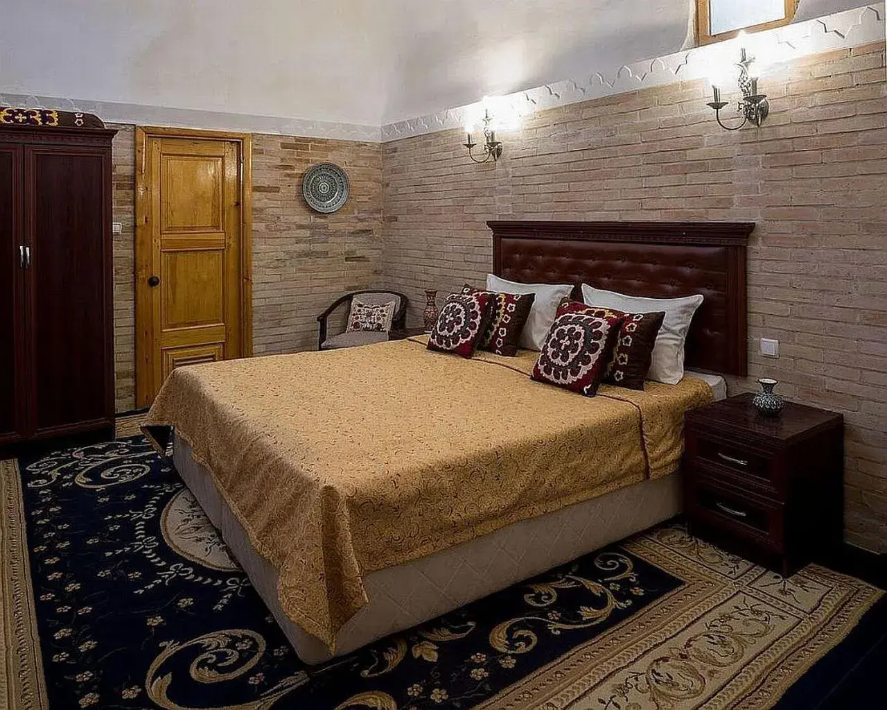 Double Room with Two Double Beds in Orient Star Khiva Hotel- Madrasah Muhammad Aminkhan 1855 Double Room with Two Double Beds in Orient Star Khiva Hotel- Madrasah Muhammad Aminkhan 1855
