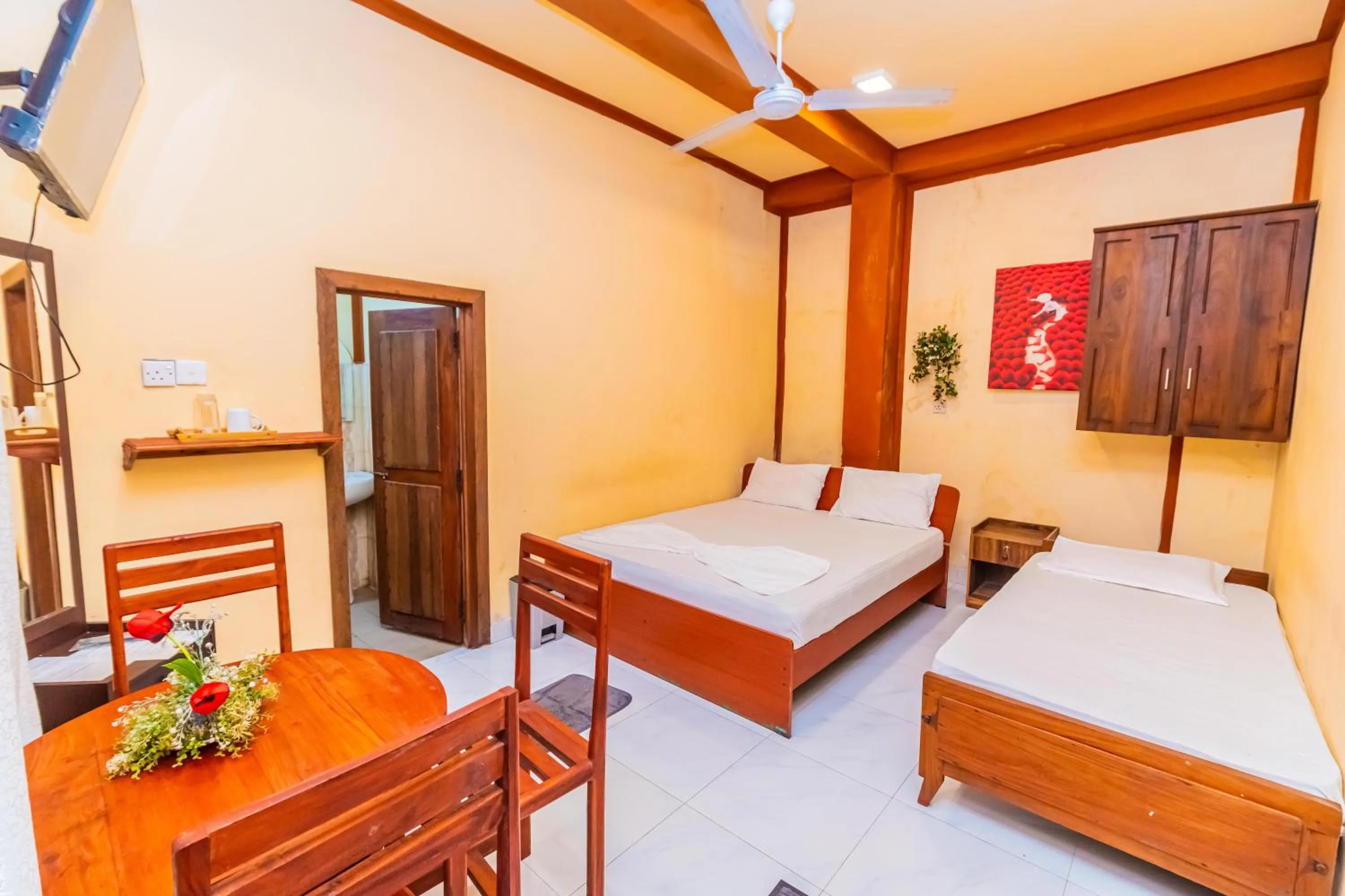 Bed in Cinnamon Airport Residencies