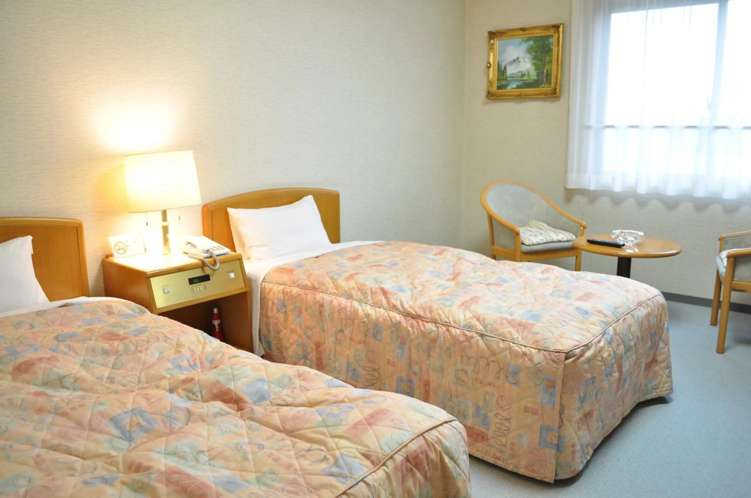 Photo of the whole room, Bed in Kobushi no Yu Atsuma