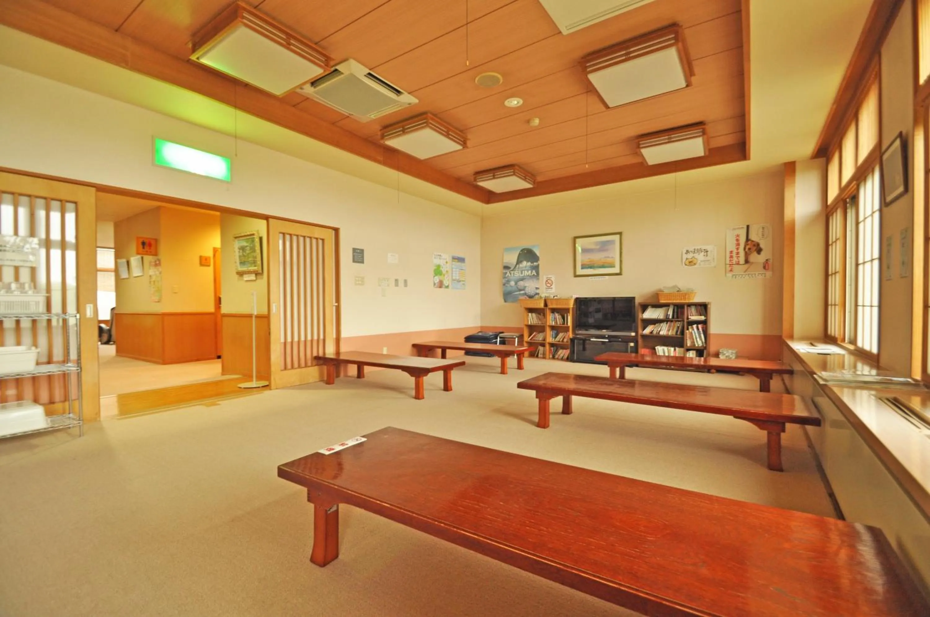 Communal lounge/ TV room in Kobushi no Yu Atsuma