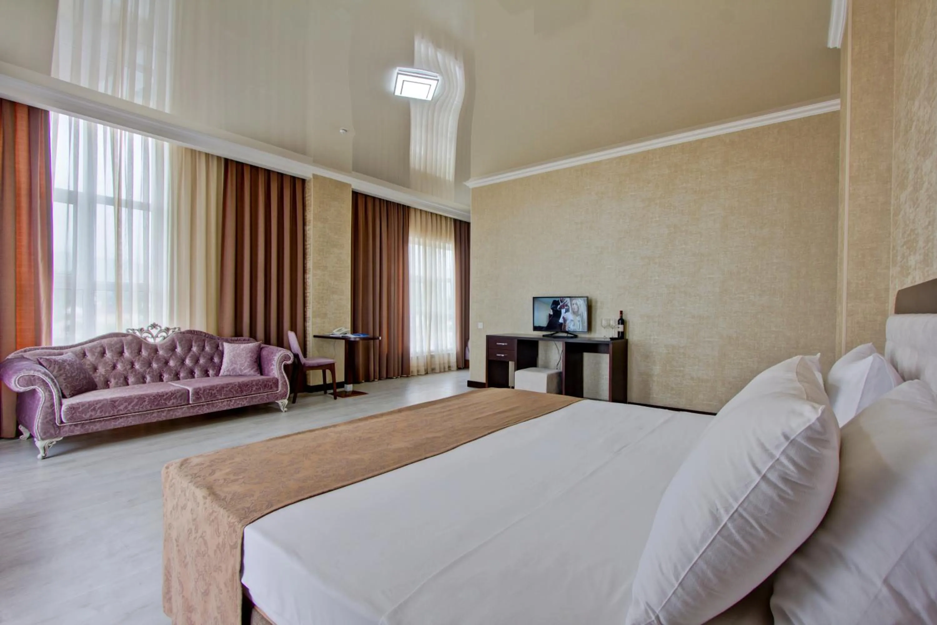 Property building, Bed in Karagat Hotel