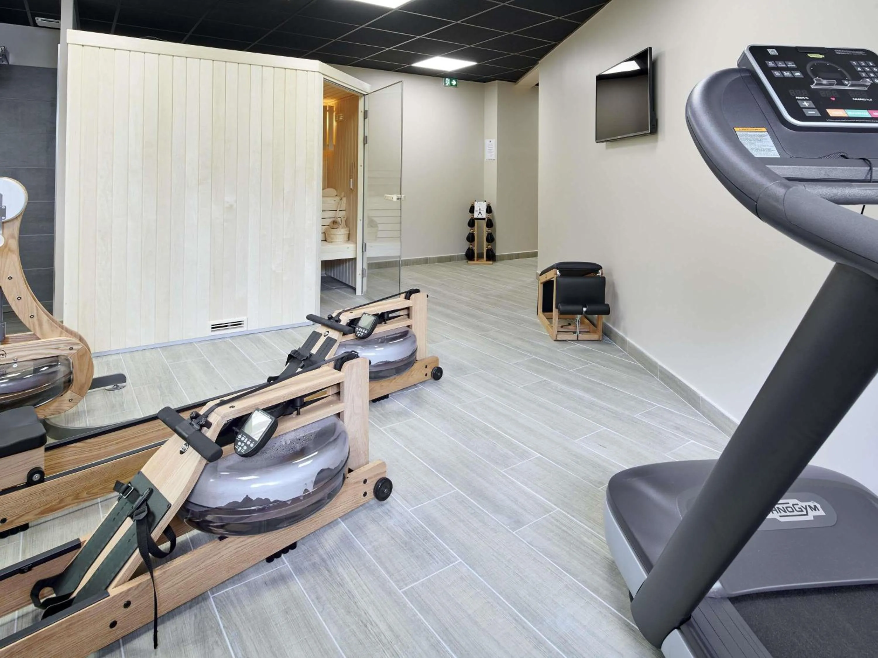 Fitness centre/facilities in ibis styles Dax Centre