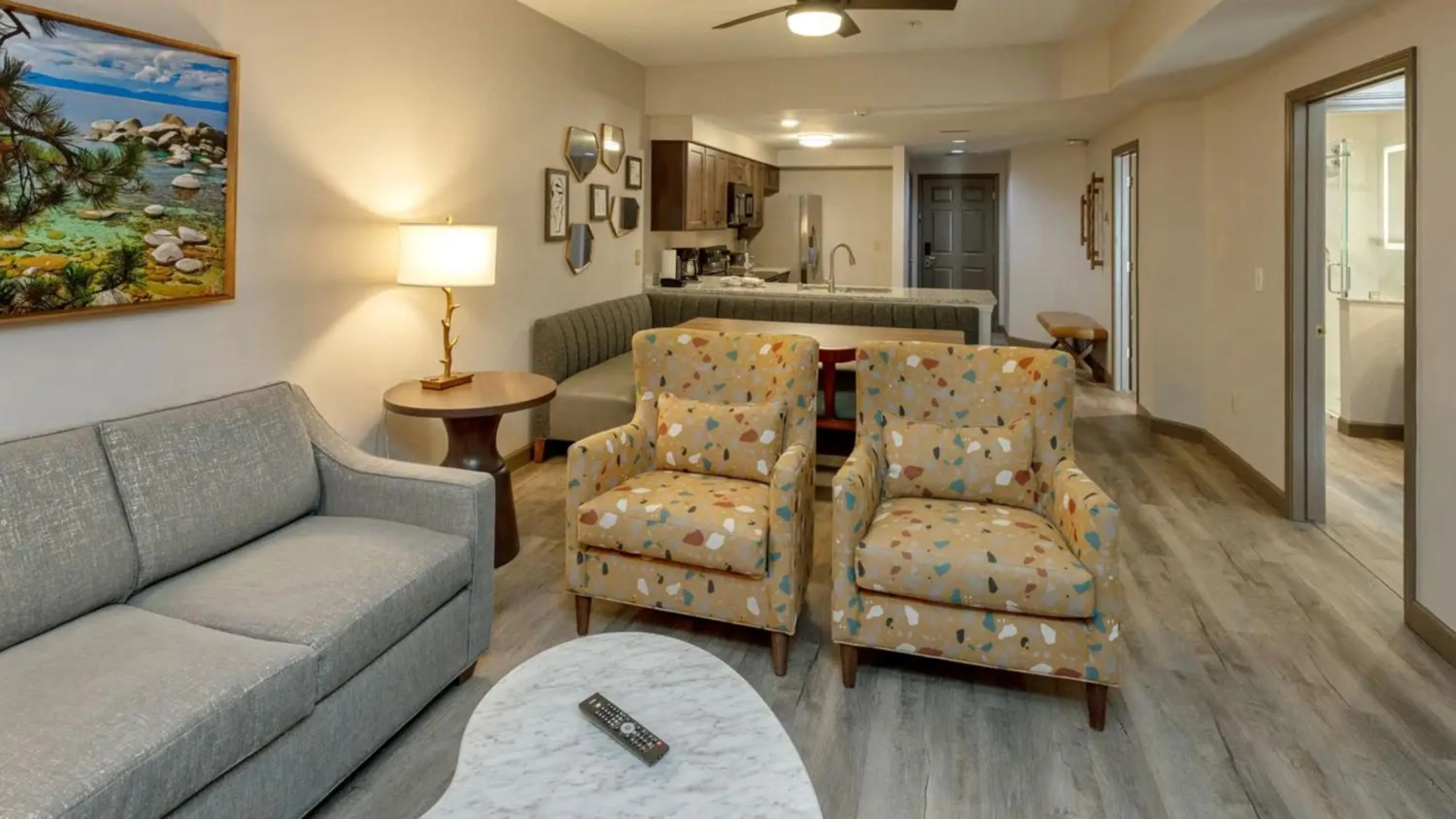 Living room in Holiday Inn Club Vacations - Tahoe Ridge Resort