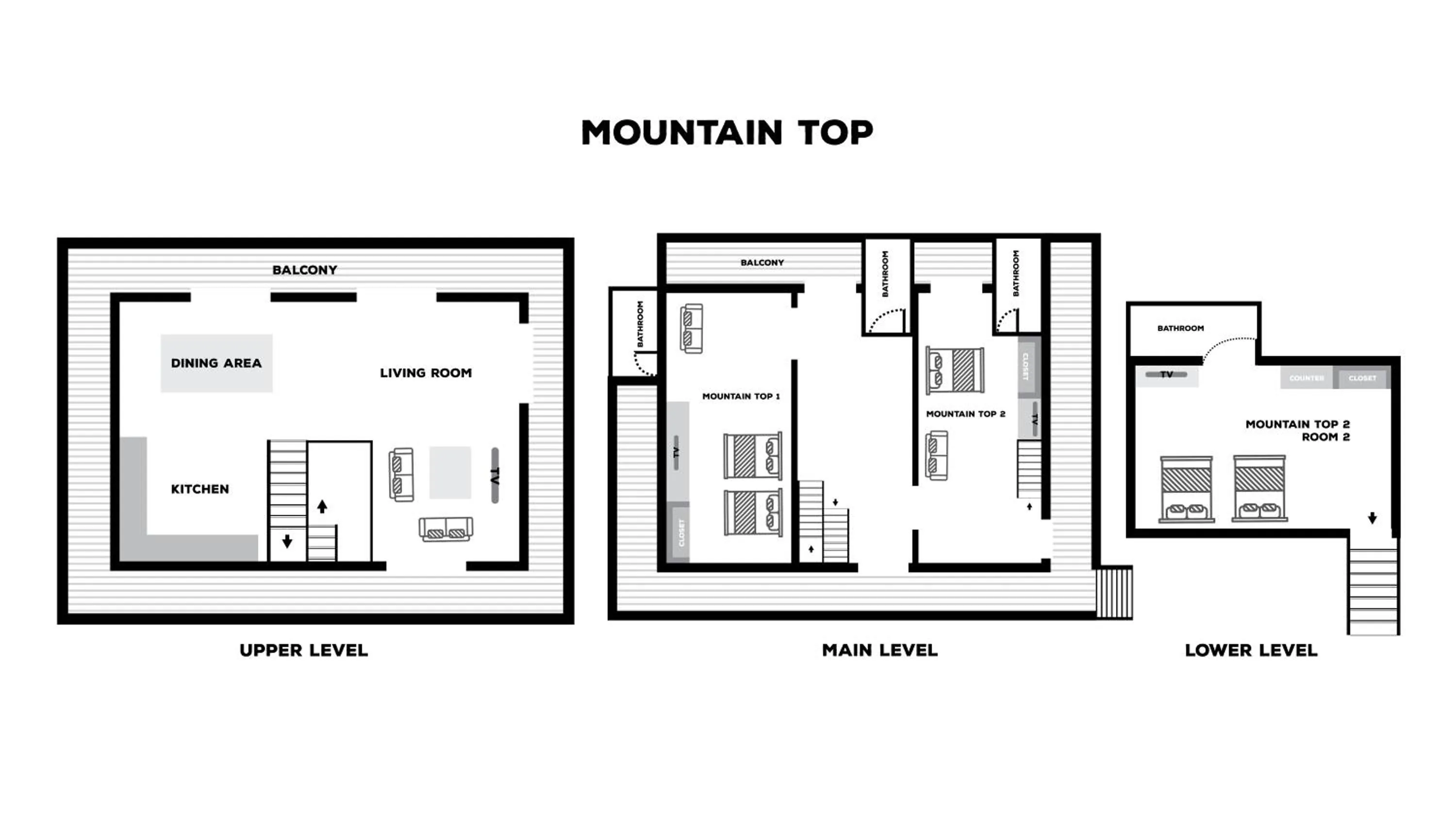 Floor plan in Mighty Mountain Thailand