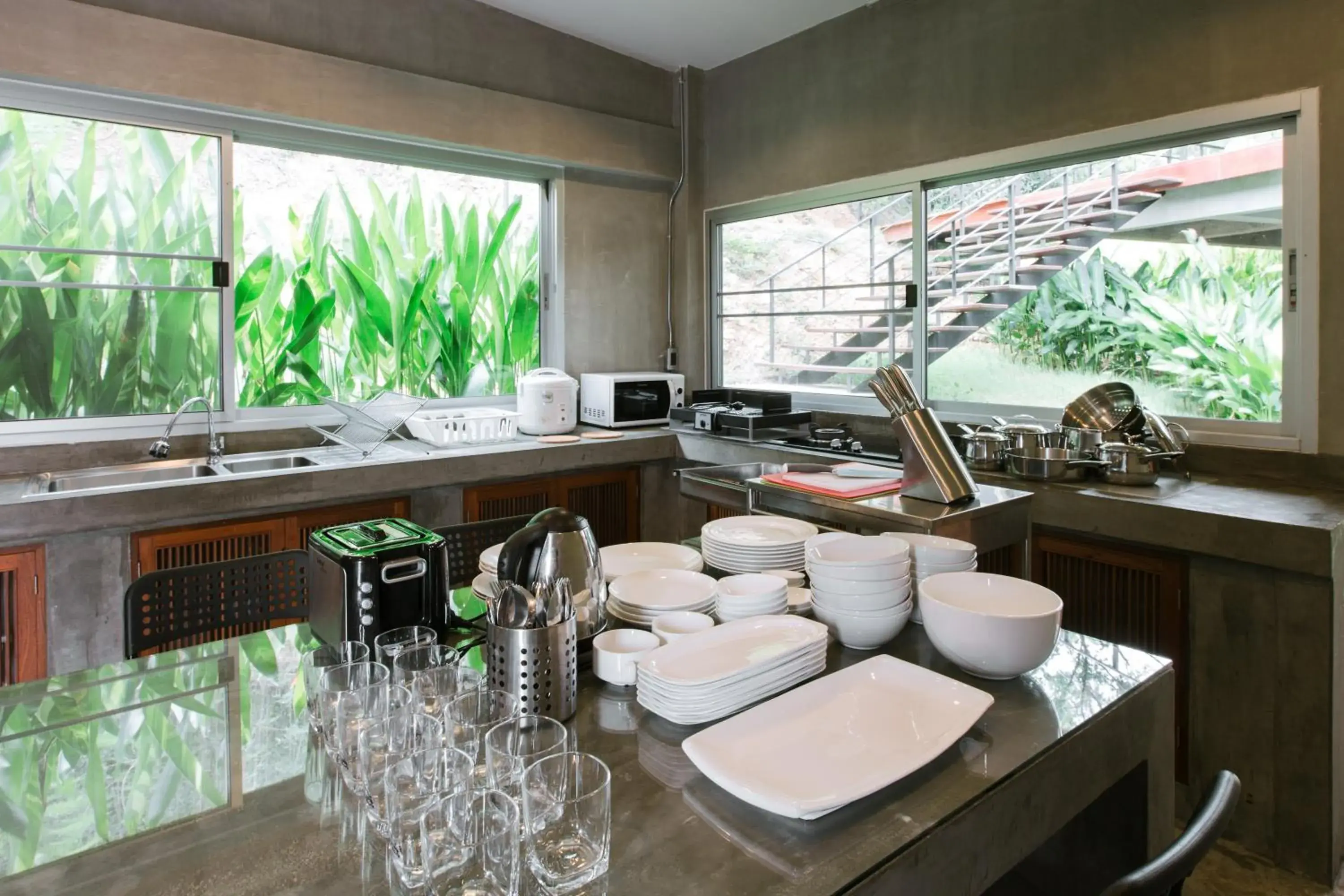 Kitchen or kitchenette in Mighty Mountain Thailand Kitchen or kitchenette in Mighty Mountain Thailand