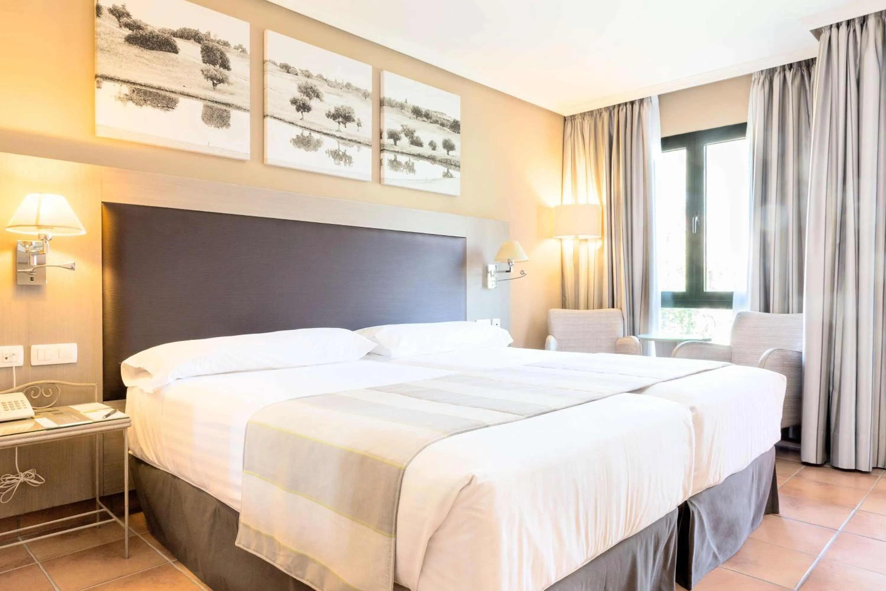 Bedroom, Bed in Barceló Jerez Montecastillo & Convention Center