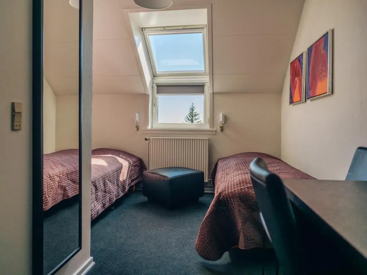 Twin Room - single occupancy in Støberiet Twin Room - single occupancy in Støberiet